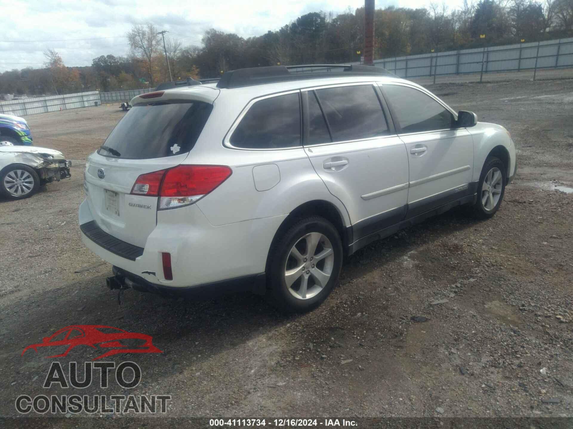 SUBARU OUTBACK 2013 - 4S4BRCKC6D3288288