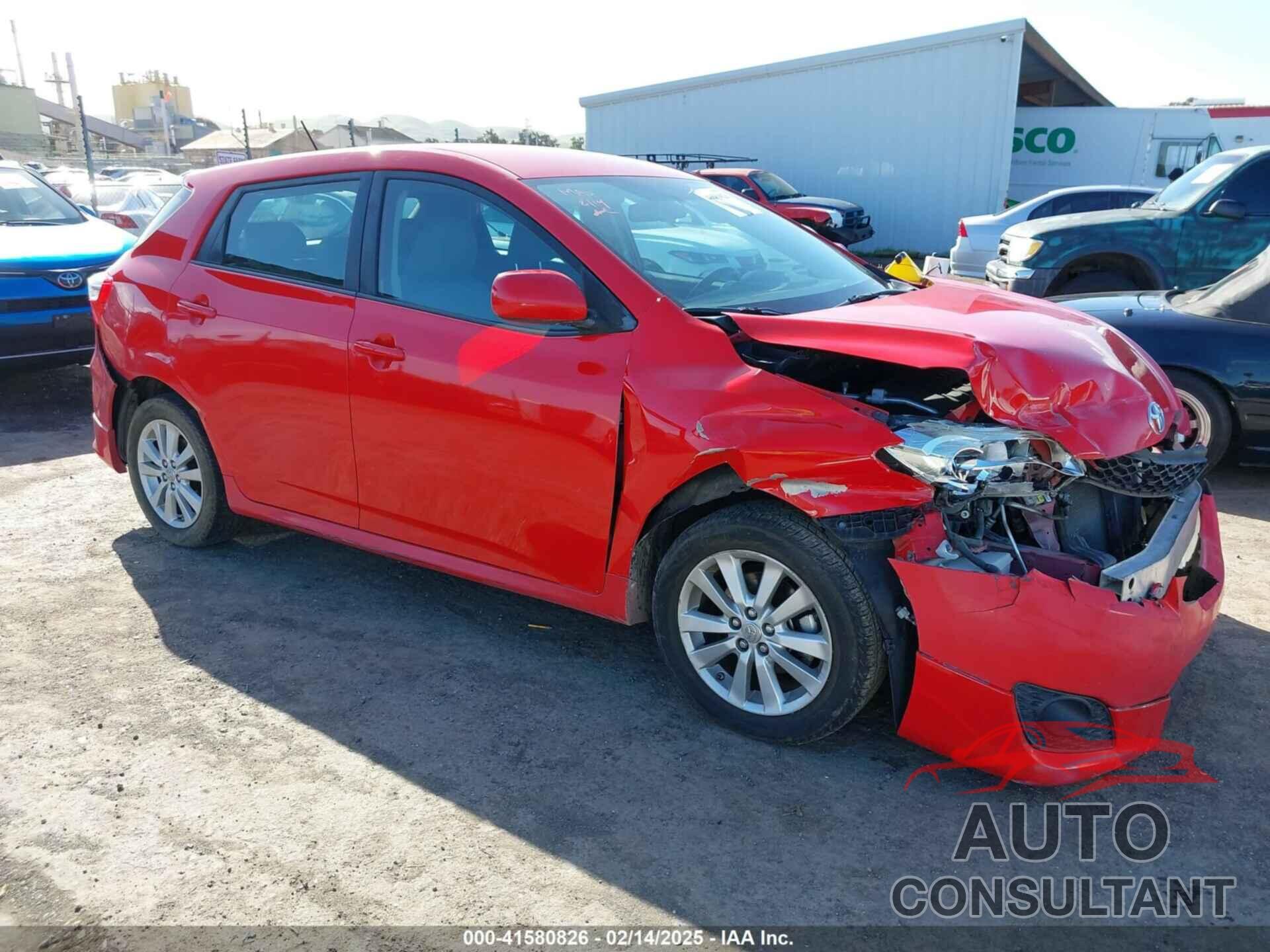 TOYOTA MATRIX 2009 - 2T1KU40EX9C163662