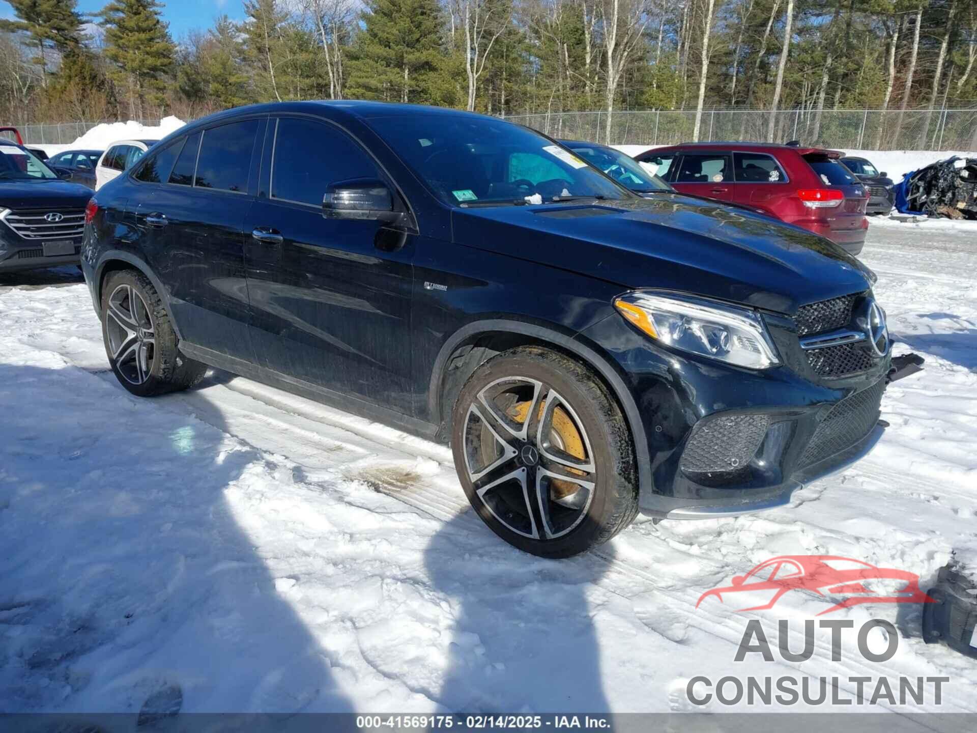 MERCEDES-BENZ AMG GLE 43 COUPE 2019 - 4JGED6EB2KA136193