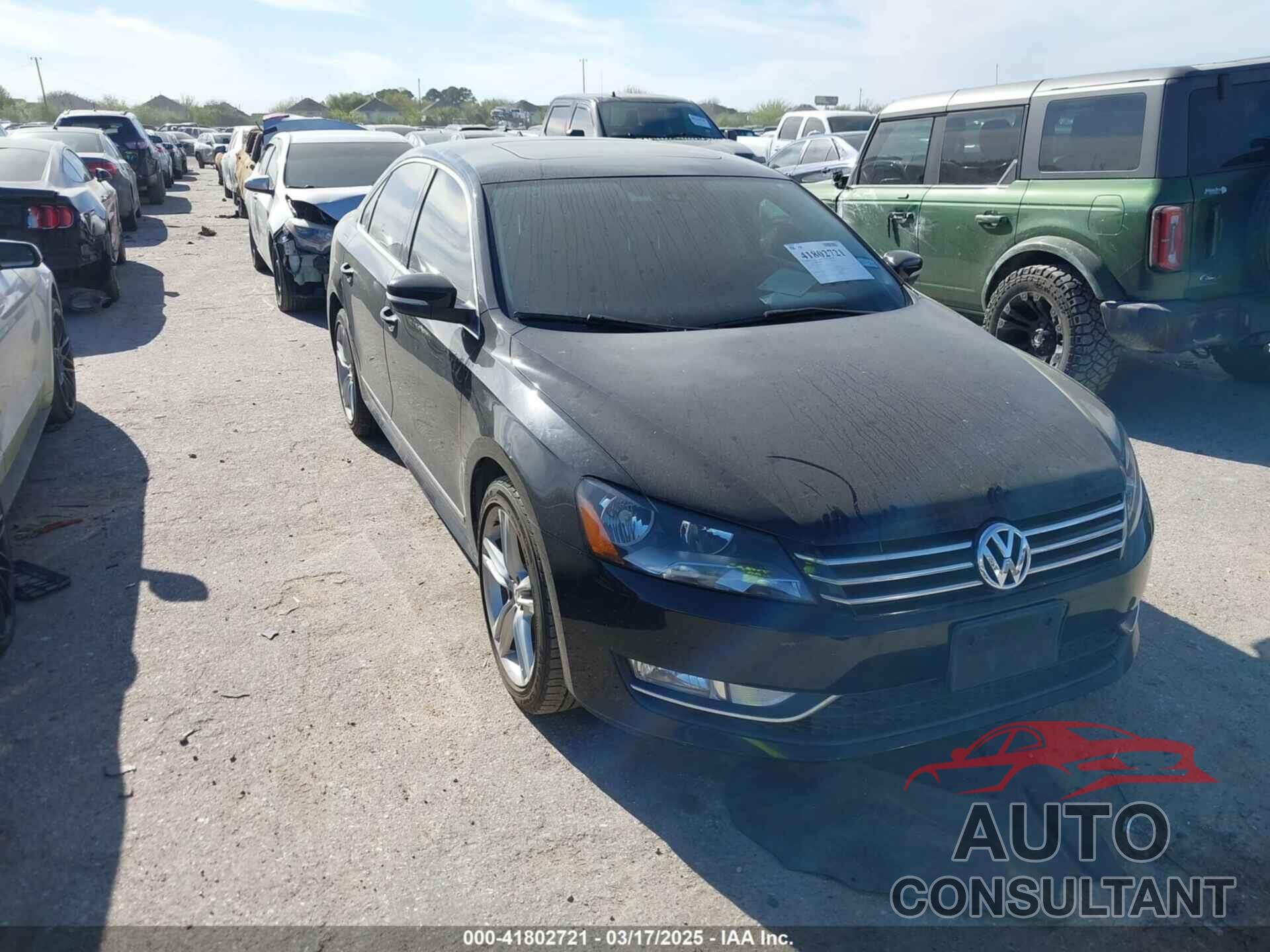 VOLKSWAGEN PASSAT 2015 - 1VWBS7A35FC104413