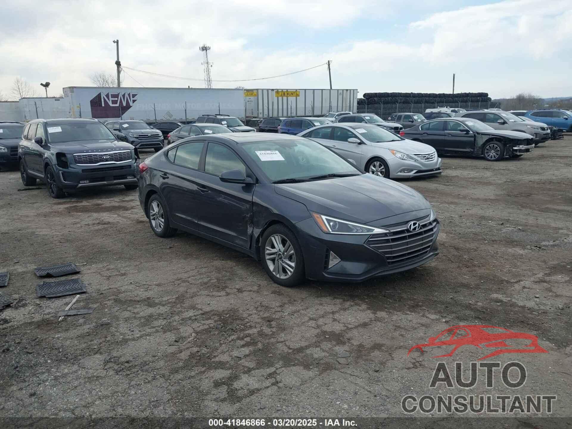 HYUNDAI ELANTRA 2020 - 5NPD84LF3LH629745