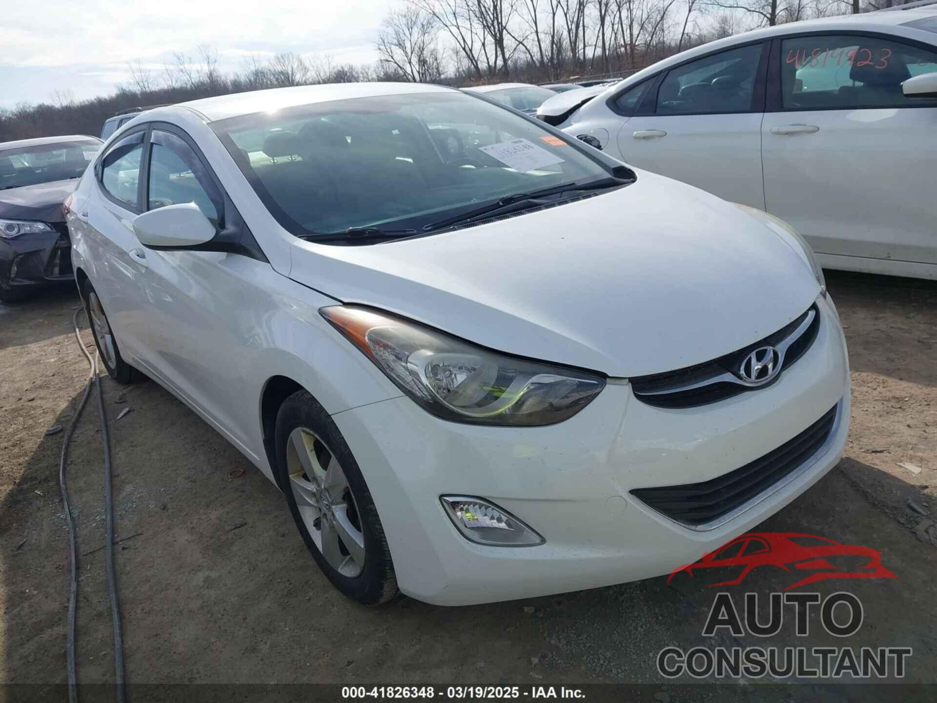HYUNDAI ELANTRA 2013 - 5NPDH4AE0DH237382