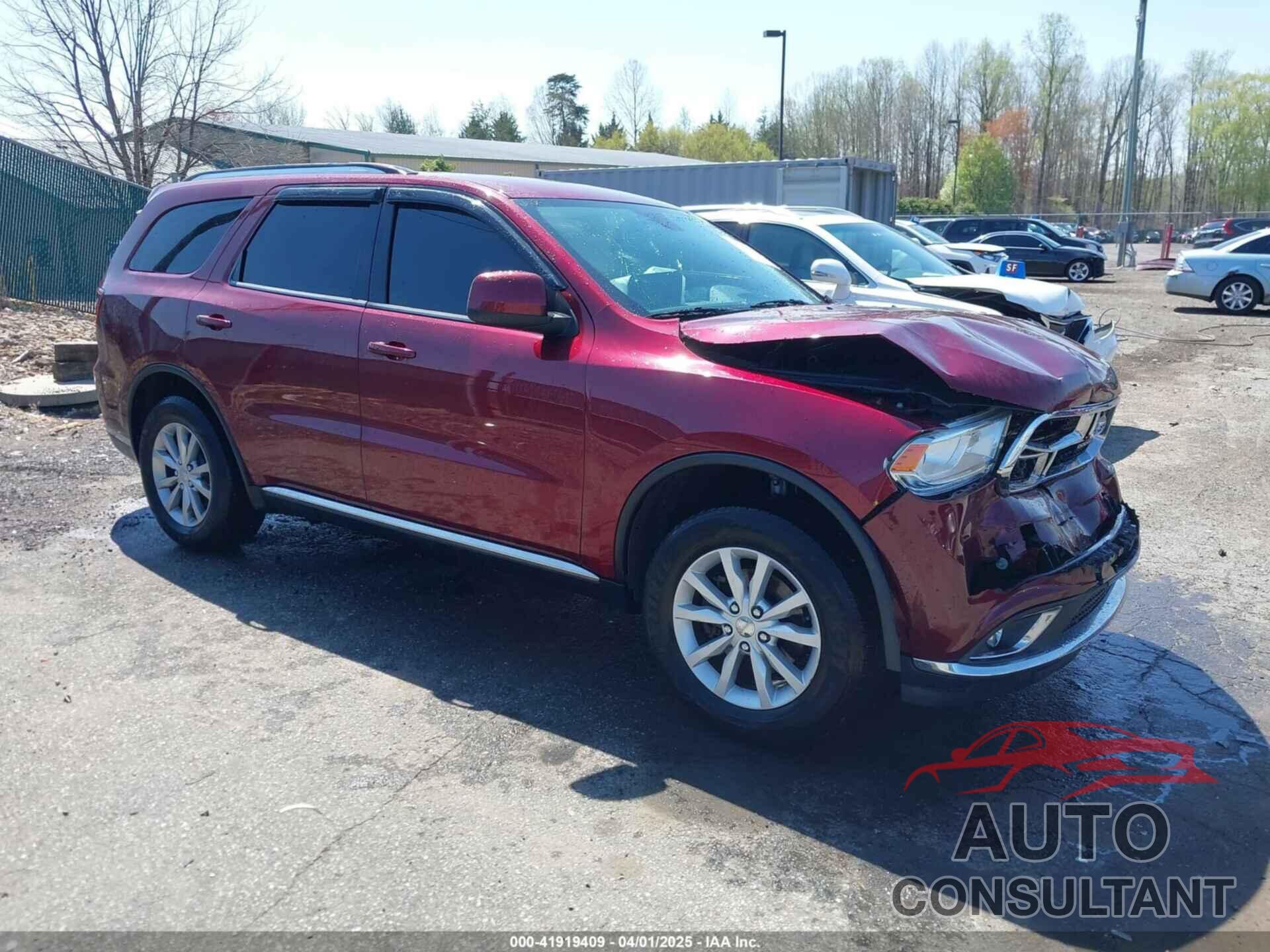 DODGE DURANGO 2018 - 1C4RDJAG2JC133887