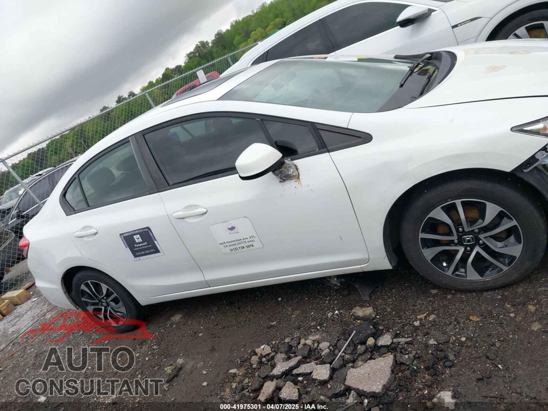 HONDA CIVIC 2013 - 19XFB2F98DE200045