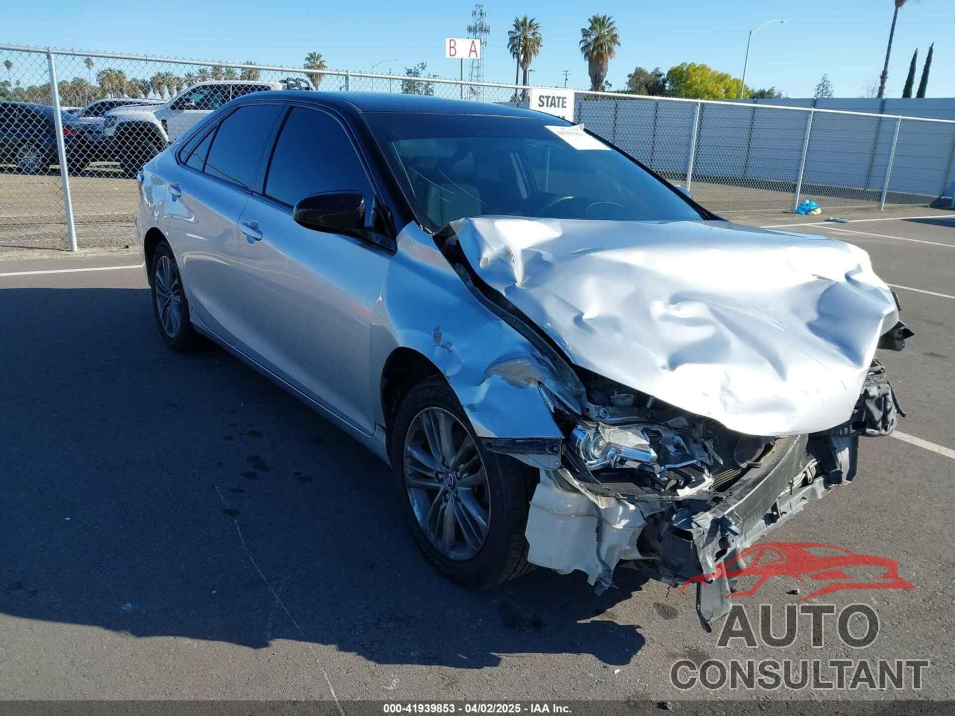 TOYOTA CAMRY 2015 - 4T1BF1FK1FU078239