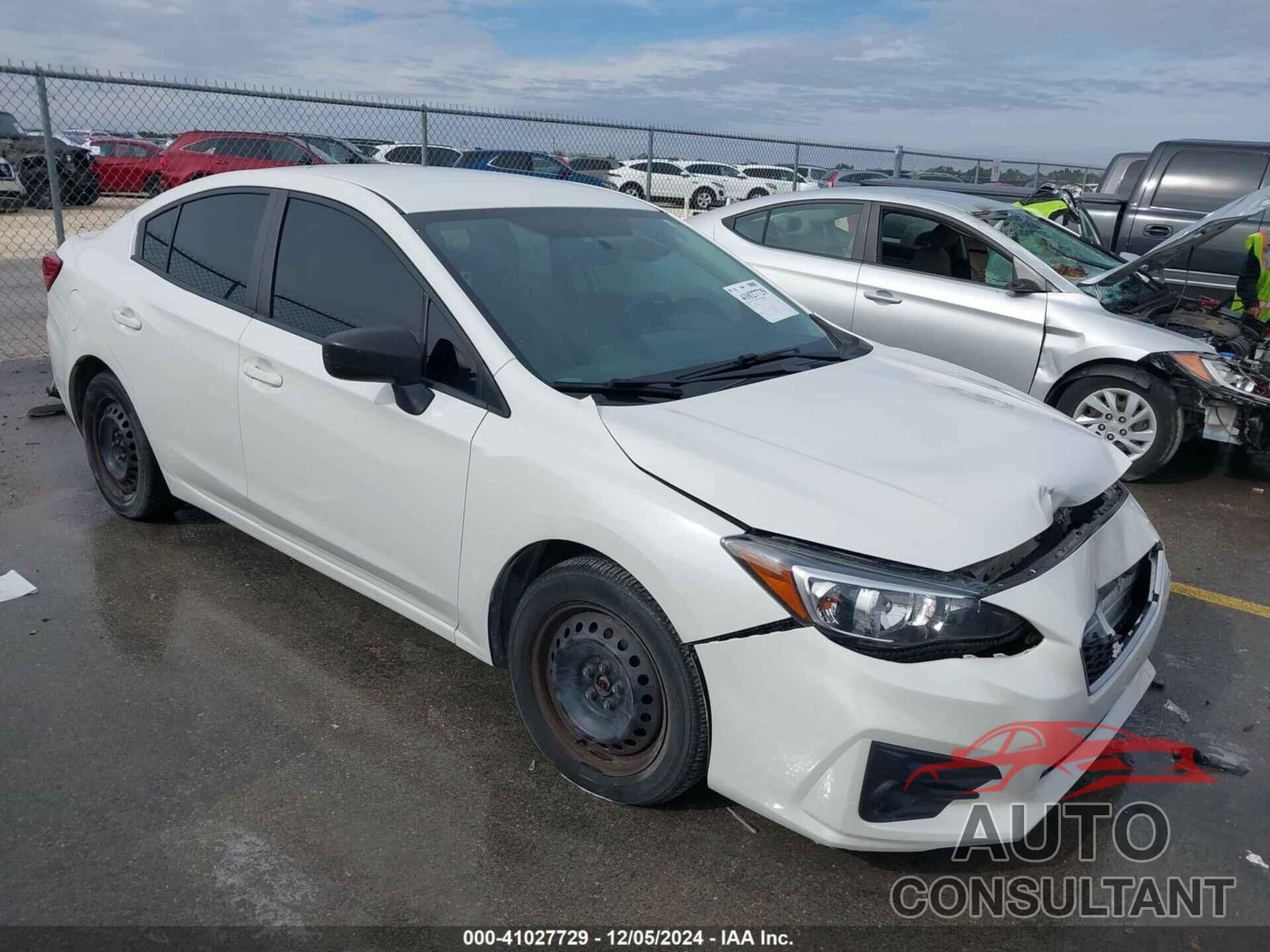 SUBARU IMPREZA 2018 - 4S3GKAA64J3606824