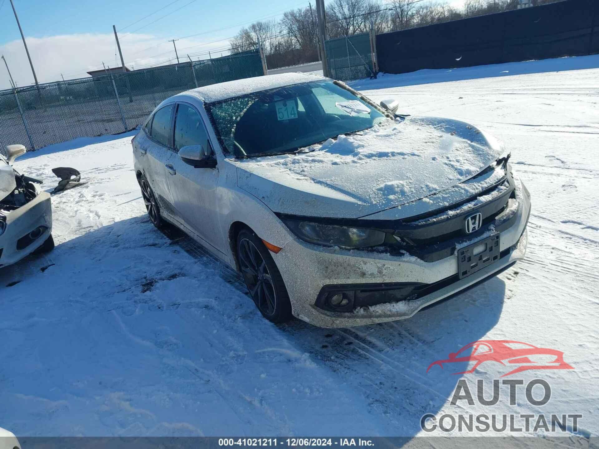 HONDA CIVIC 2019 - 2HGFC2F89KH511376
