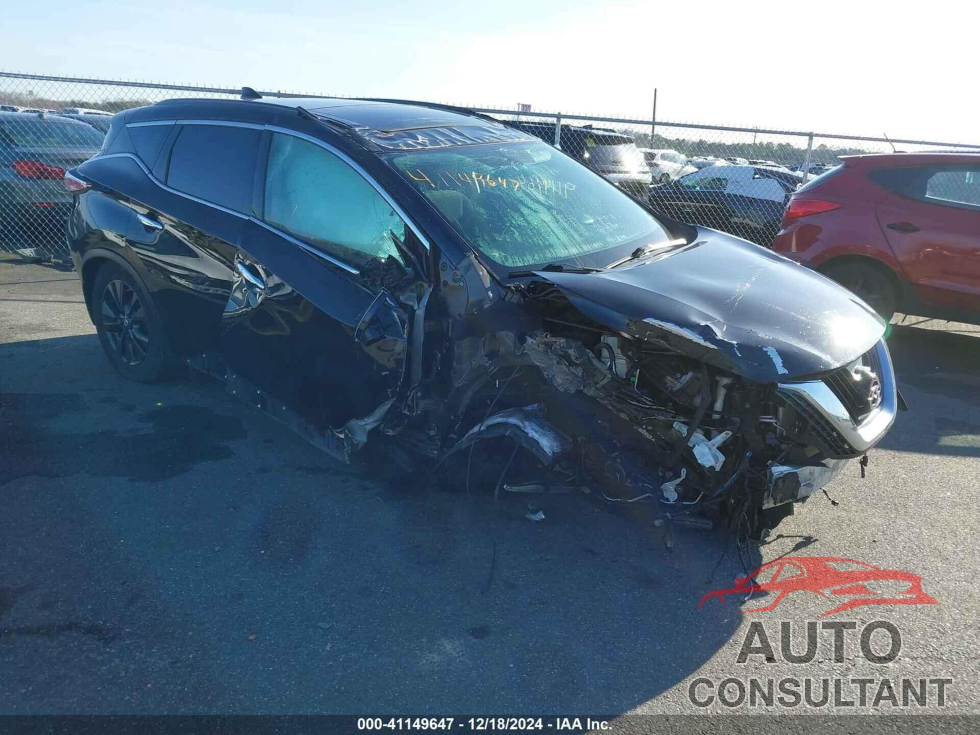 NISSAN MURANO 2018 - 5N1AZ2MH7JN102823