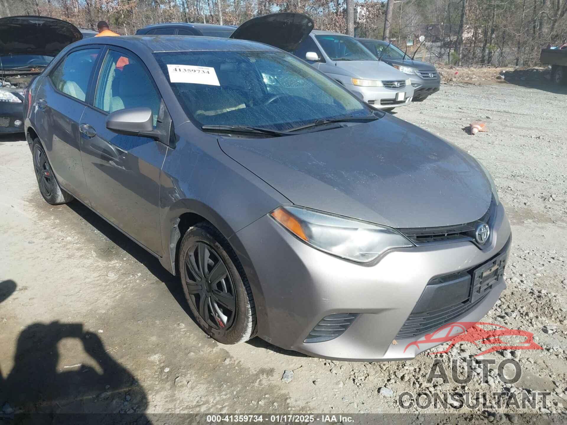 TOYOTA COROLLA 2016 - 2T1BURHE0GC508616