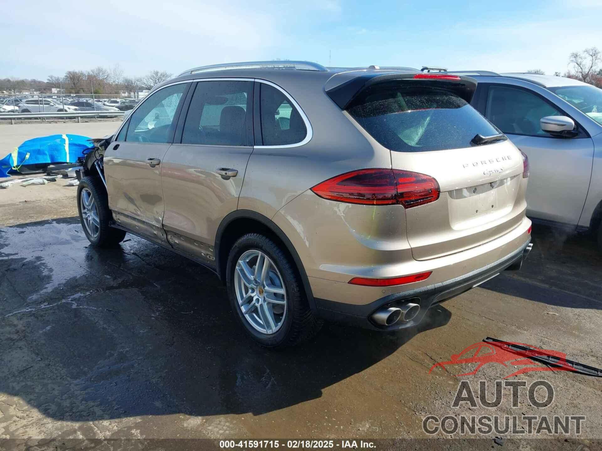 PORSCHE CAYENNE 2016 - WP1AB2A21GLA93418