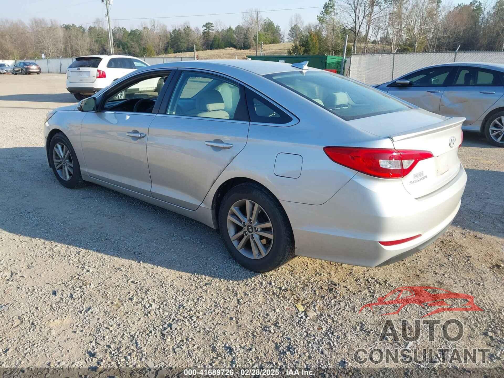 HYUNDAI SONATA 2016 - 5NPE24AF4GH352926