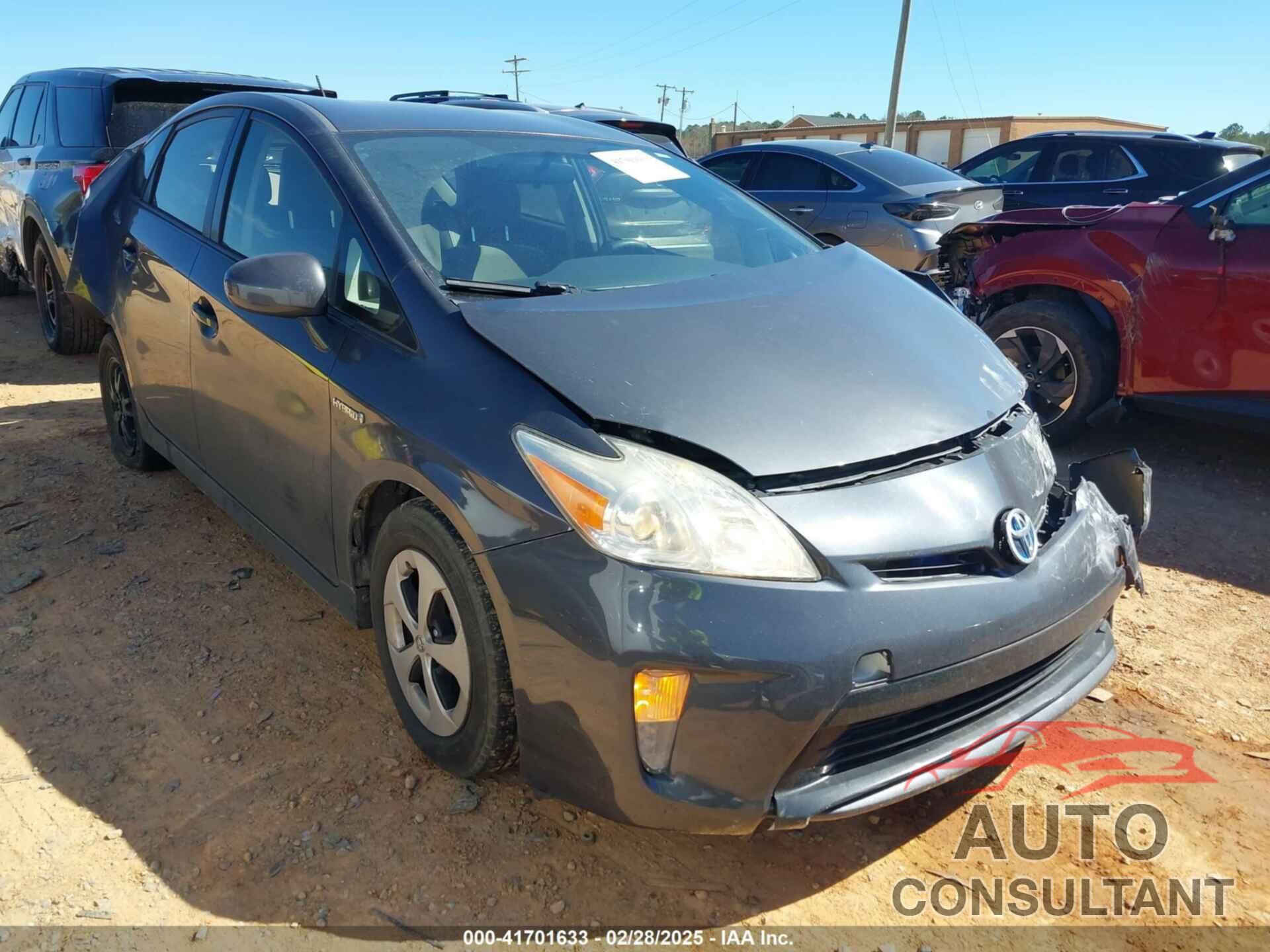 TOYOTA PRIUS 2014 - JTDKN3DU5E1814431
