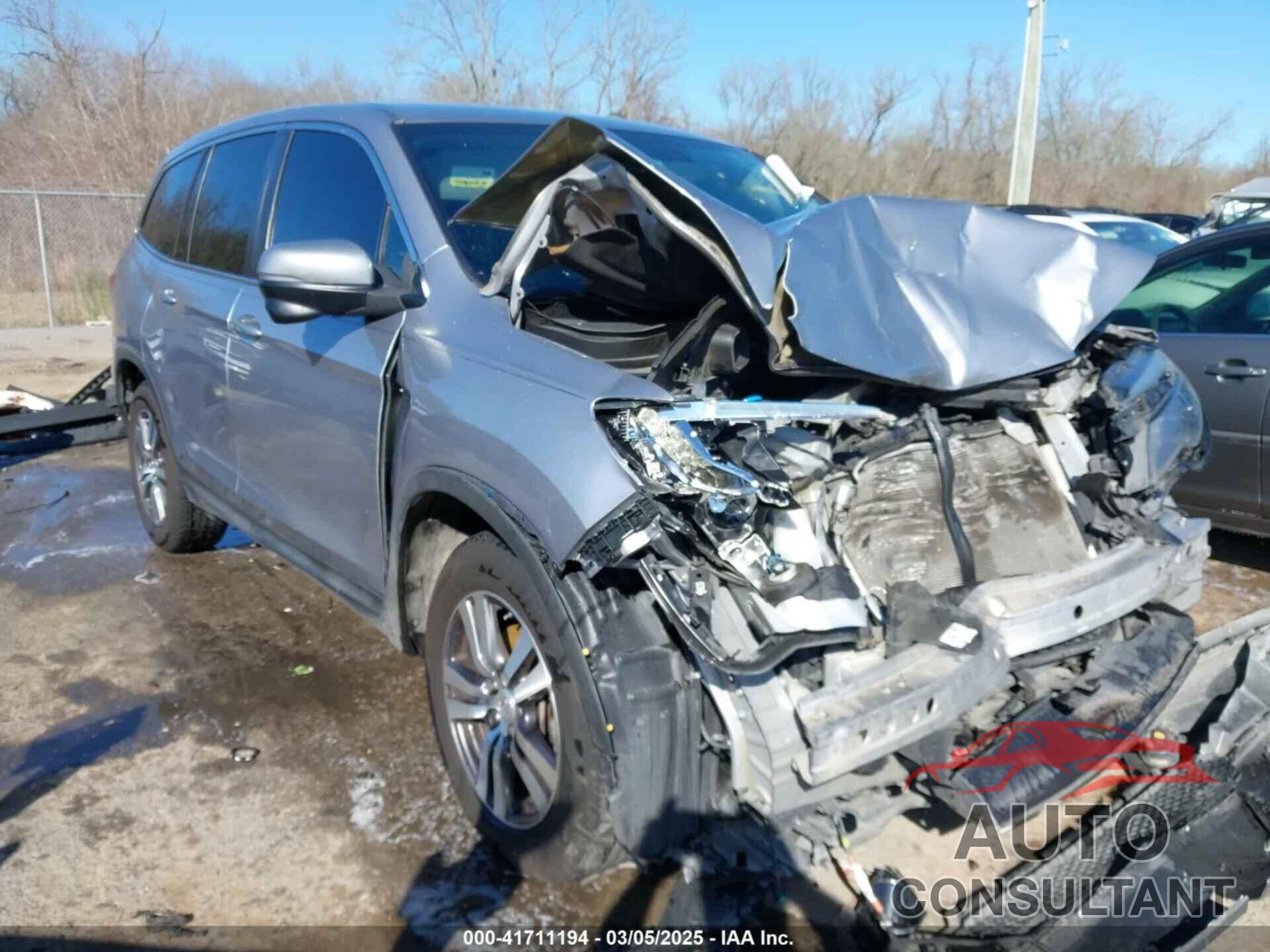 HONDA PILOT 2018 - 5FNYF5H39JB021560