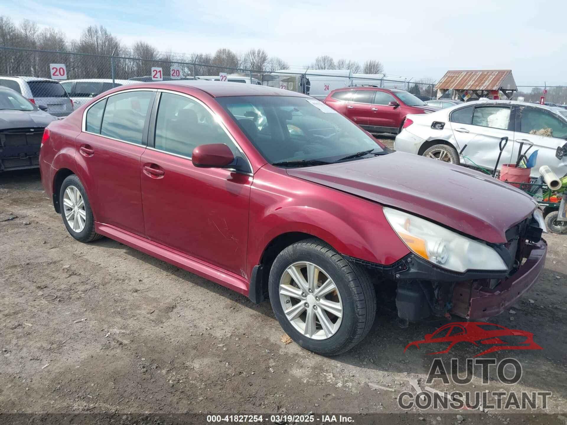 SUBARU LEGACY 2012 - 4S3BMBC61C3005333