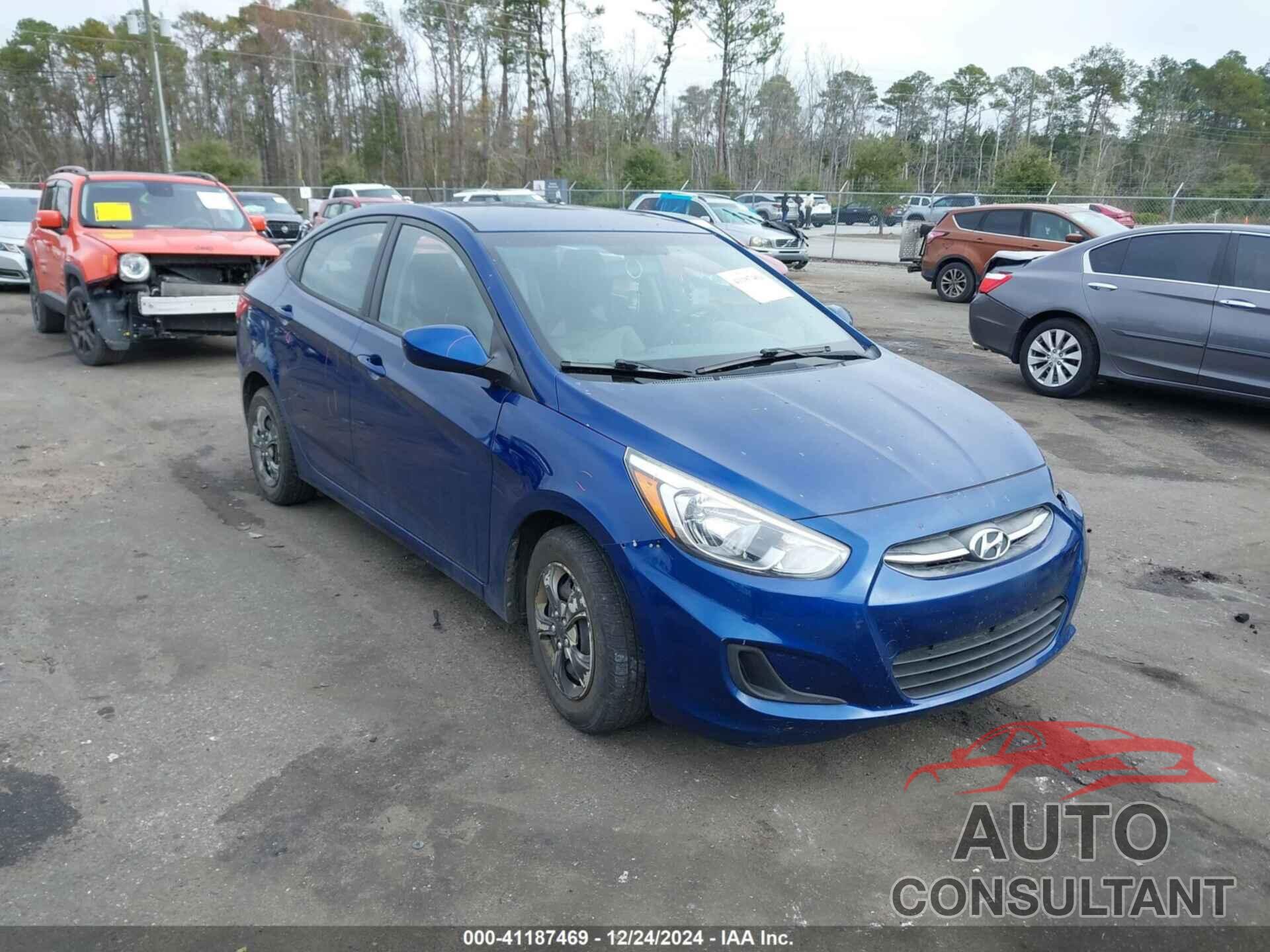 HYUNDAI ACCENT 2016 - KMHCT4AEXGU961581