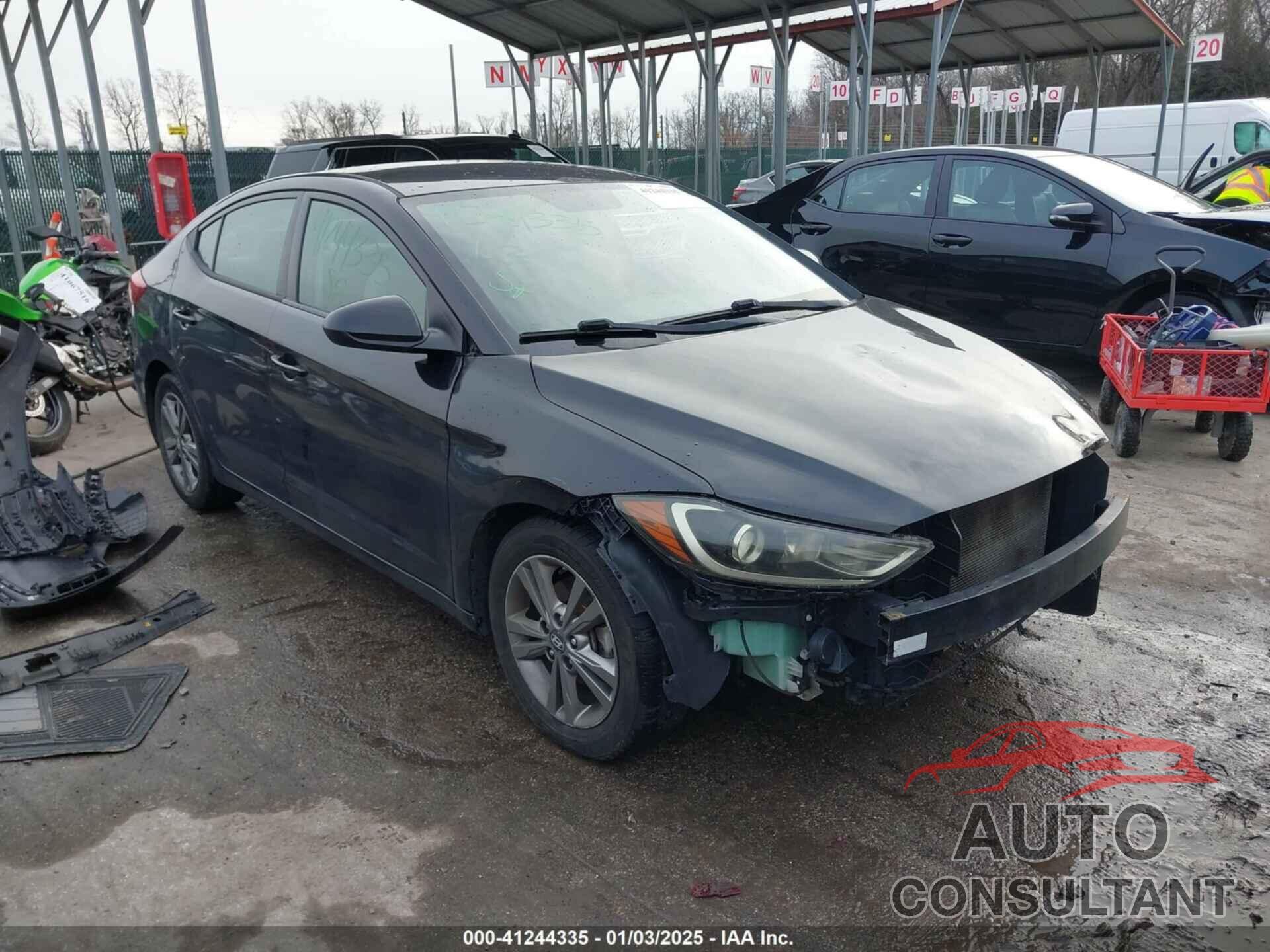 HYUNDAI ELANTRA 2018 - 5NPD84LF4JH363259