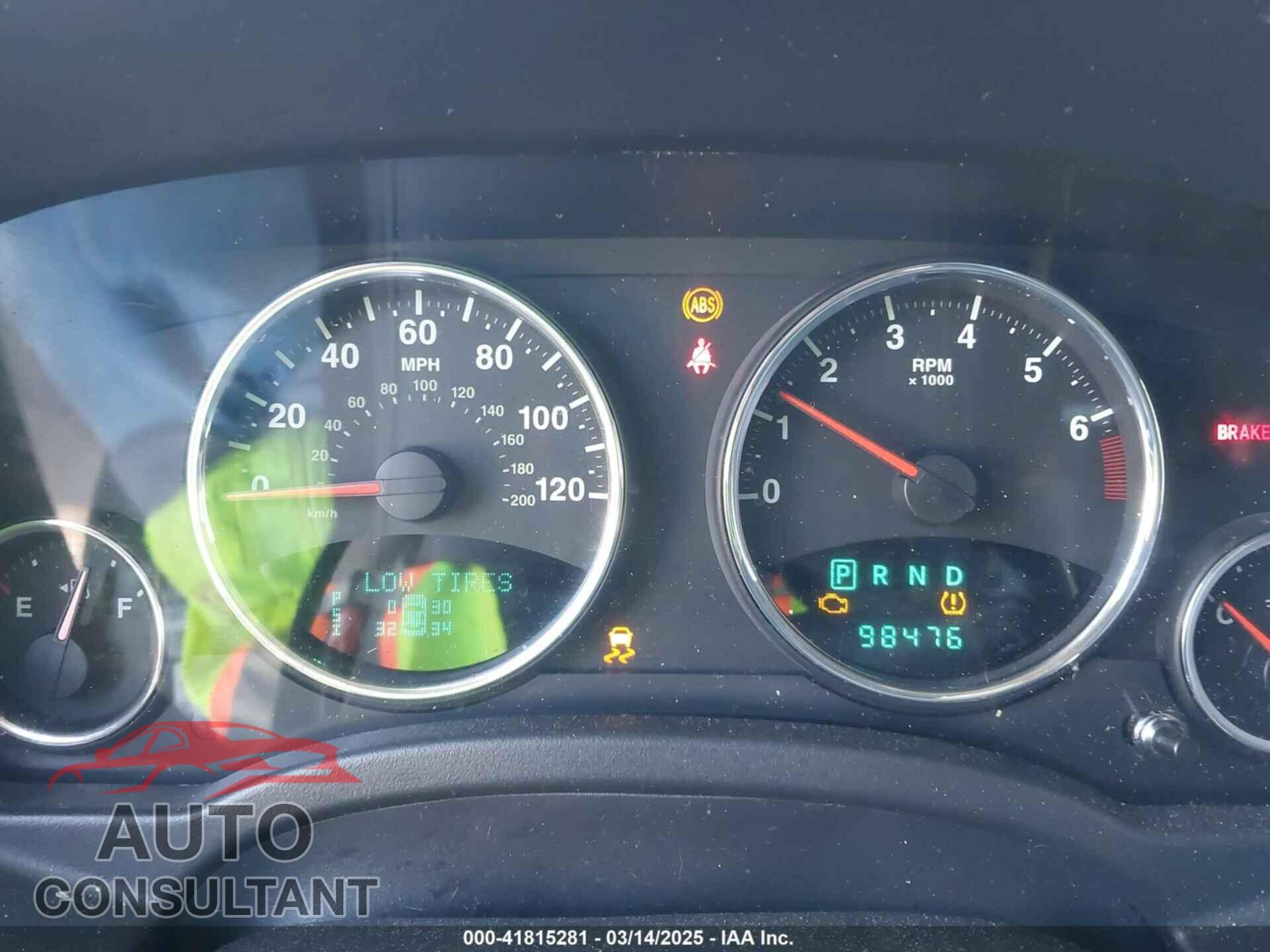 JEEP COMPASS 2011 - 1J4NT5FB3BD224744
