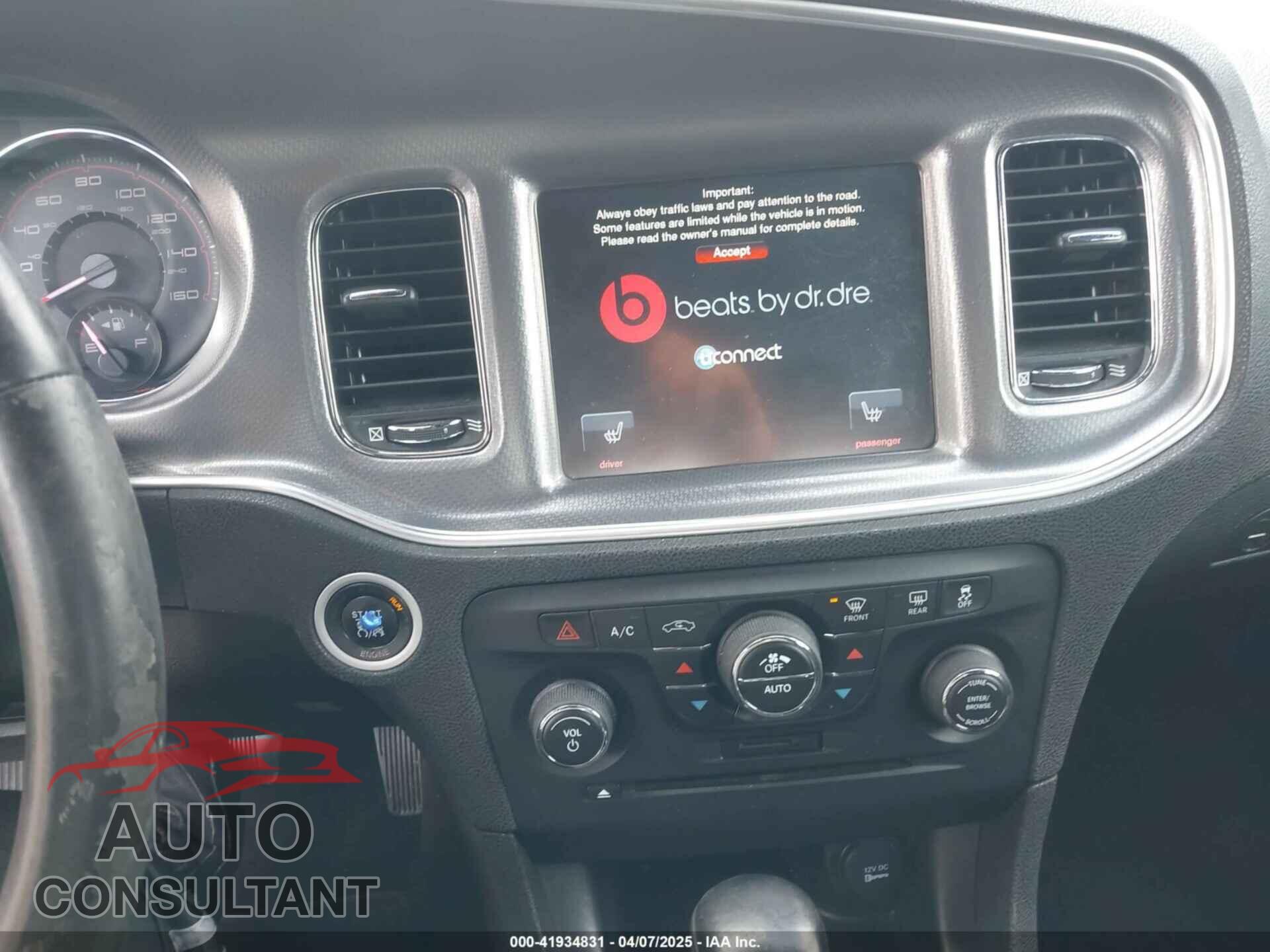 DODGE CHARGER 2013 - 2C3CDXCT7DH647923