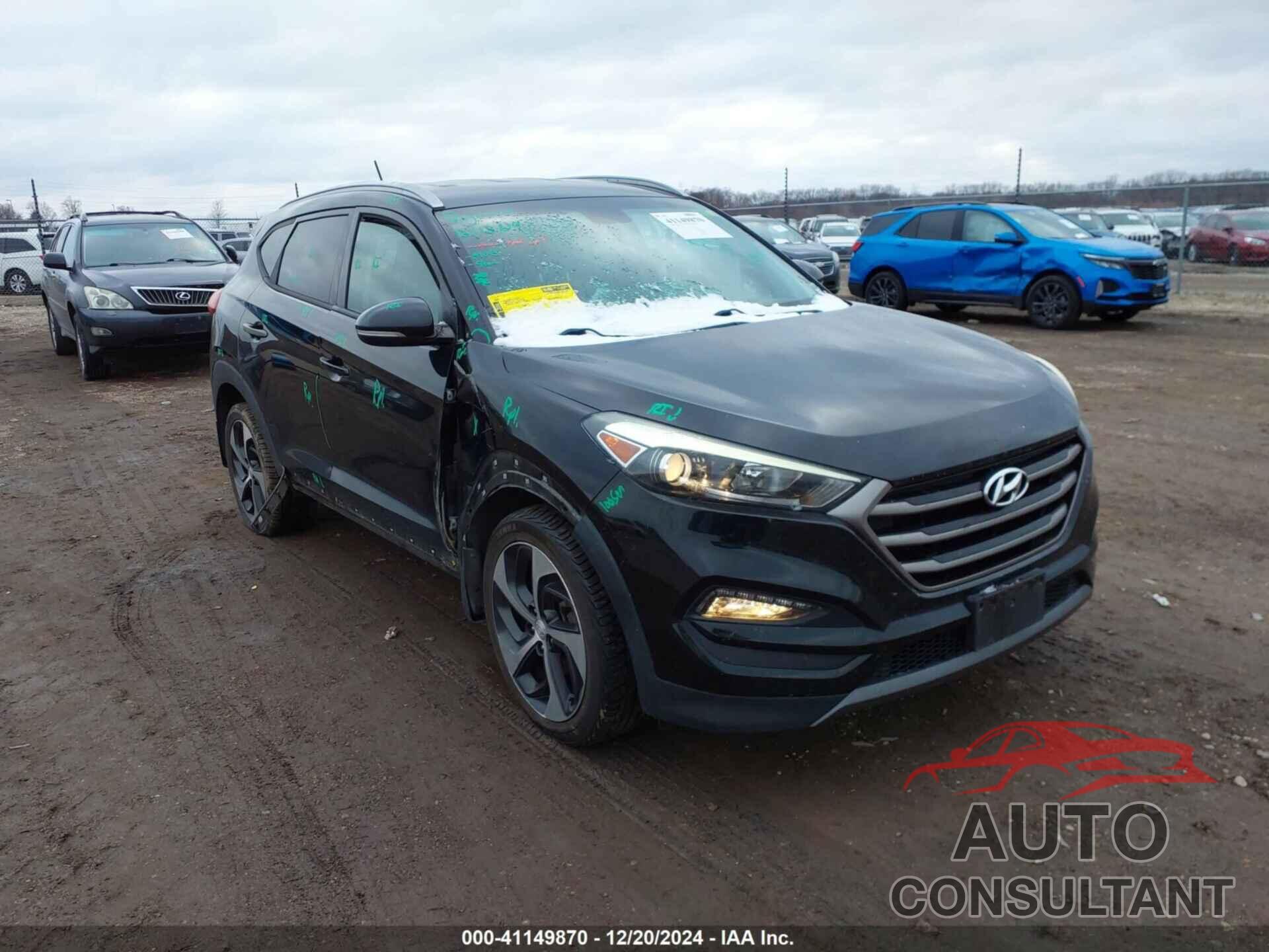 HYUNDAI TUCSON 2016 - KM8J3CA24GU110903