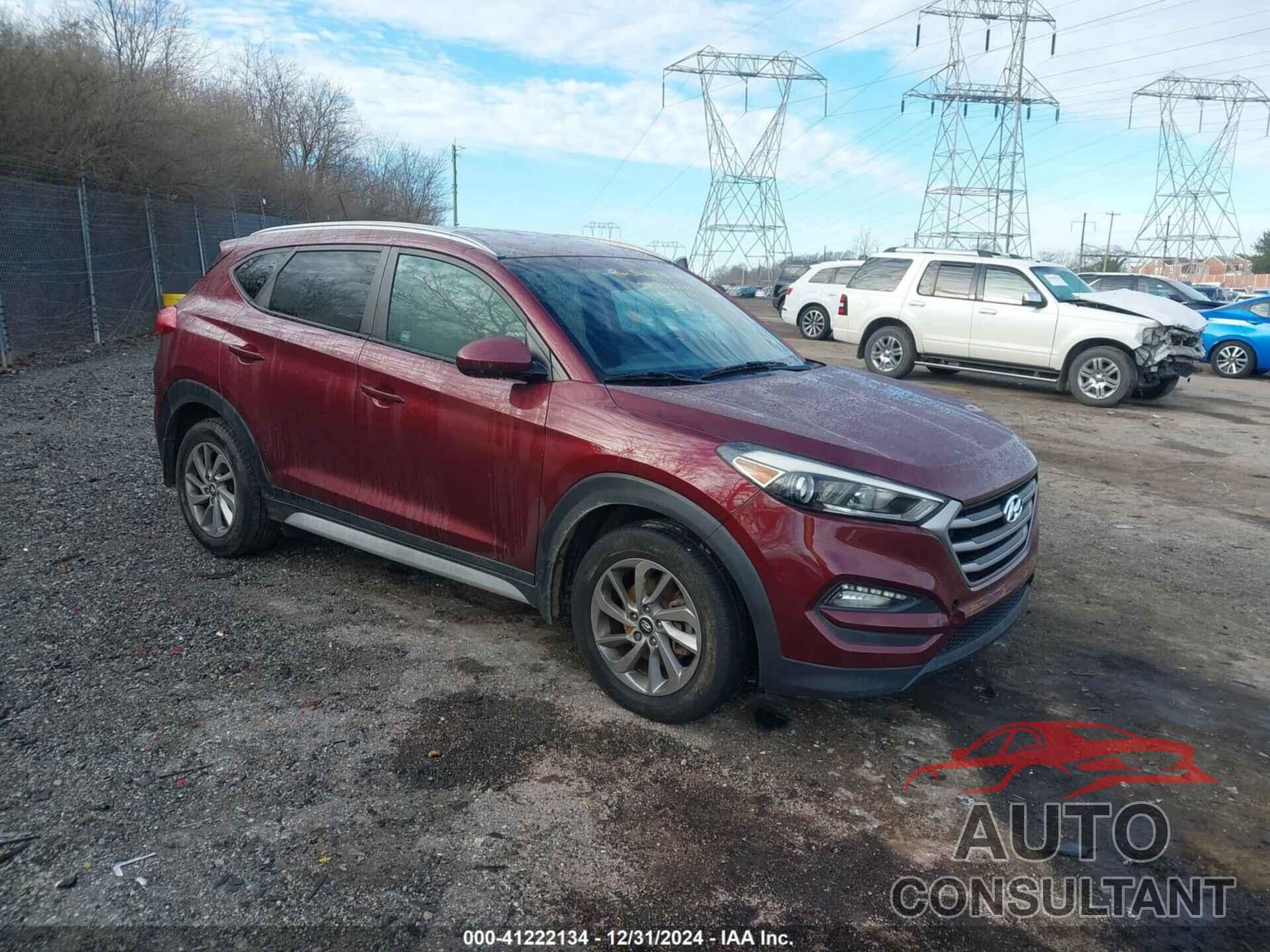 HYUNDAI TUCSON 2017 - KM8J3CA41HU445880