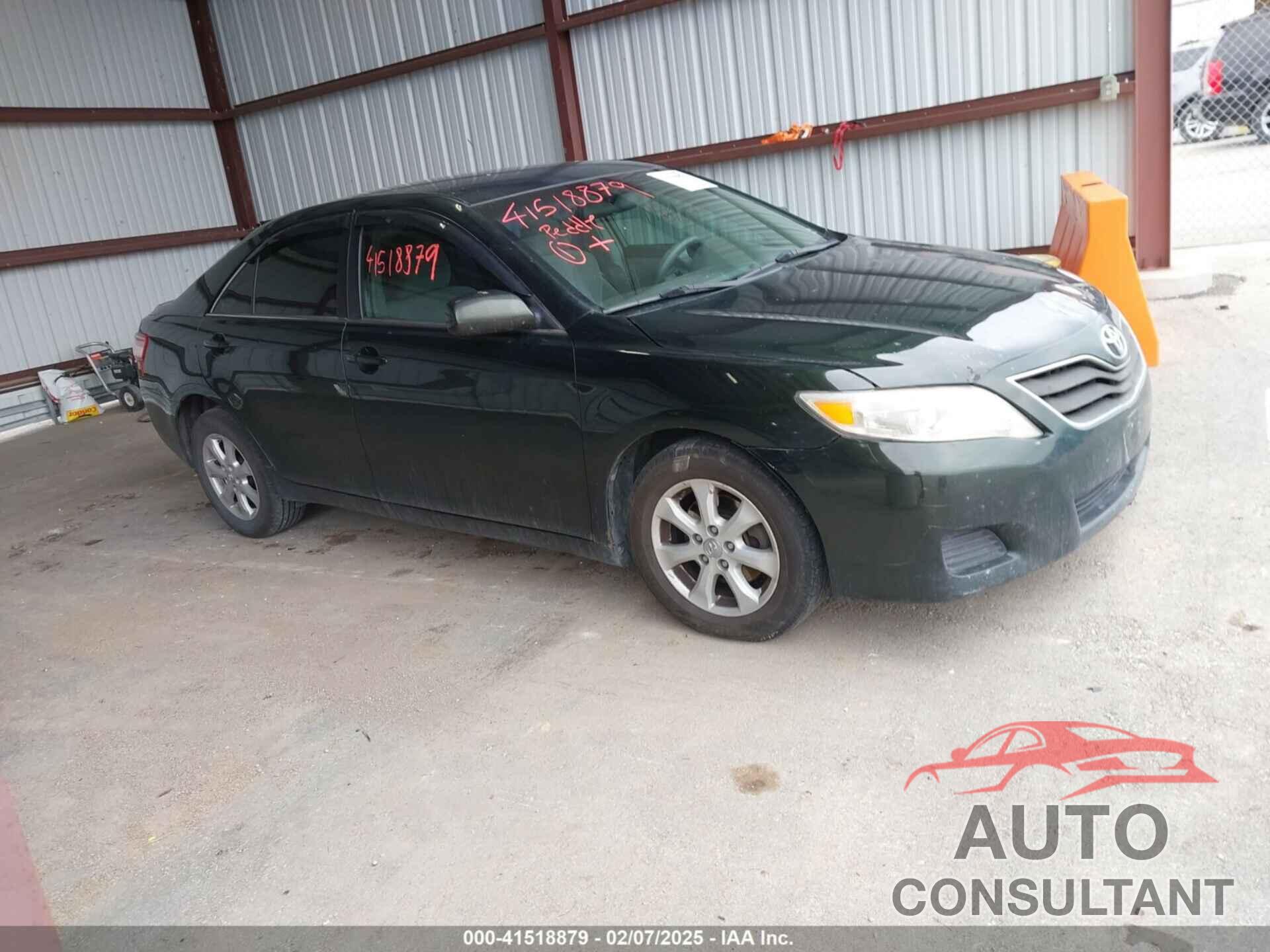 TOYOTA CAMRY 2011 - 4T1BF3EK4BU635300