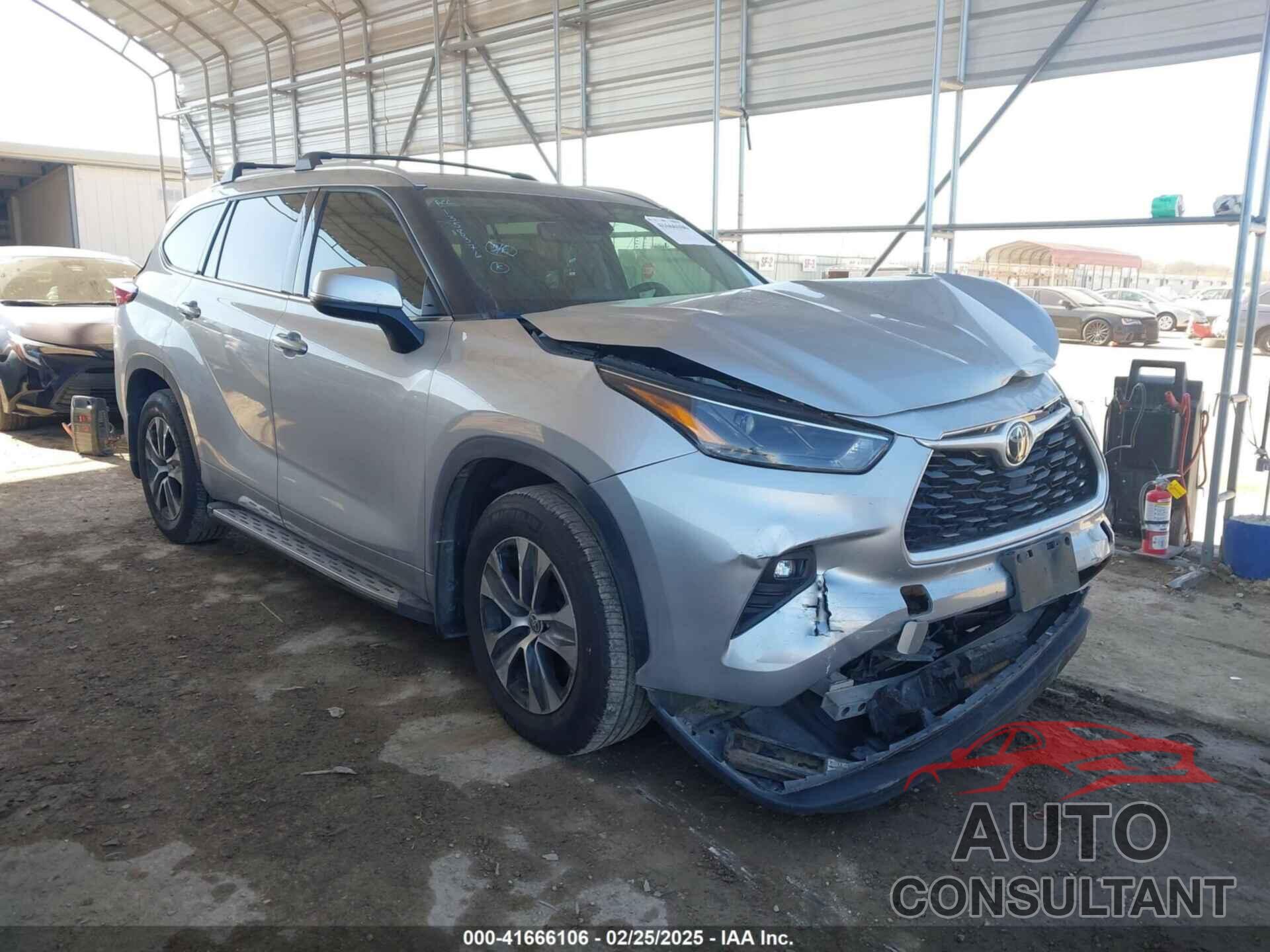 TOYOTA HIGHLANDER 2022 - 5TDGZRBH1NS568368