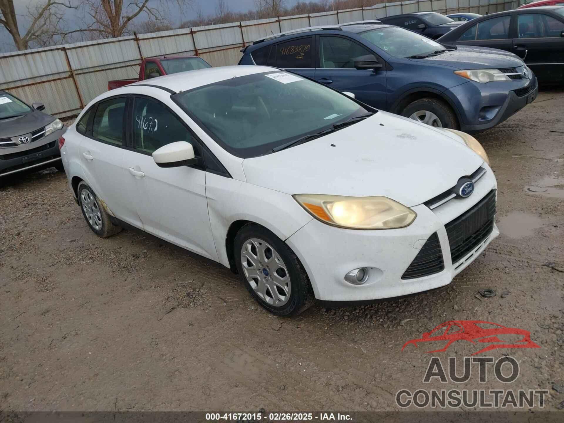 FORD FOCUS 2012 - 1FAHP3F21CL216439