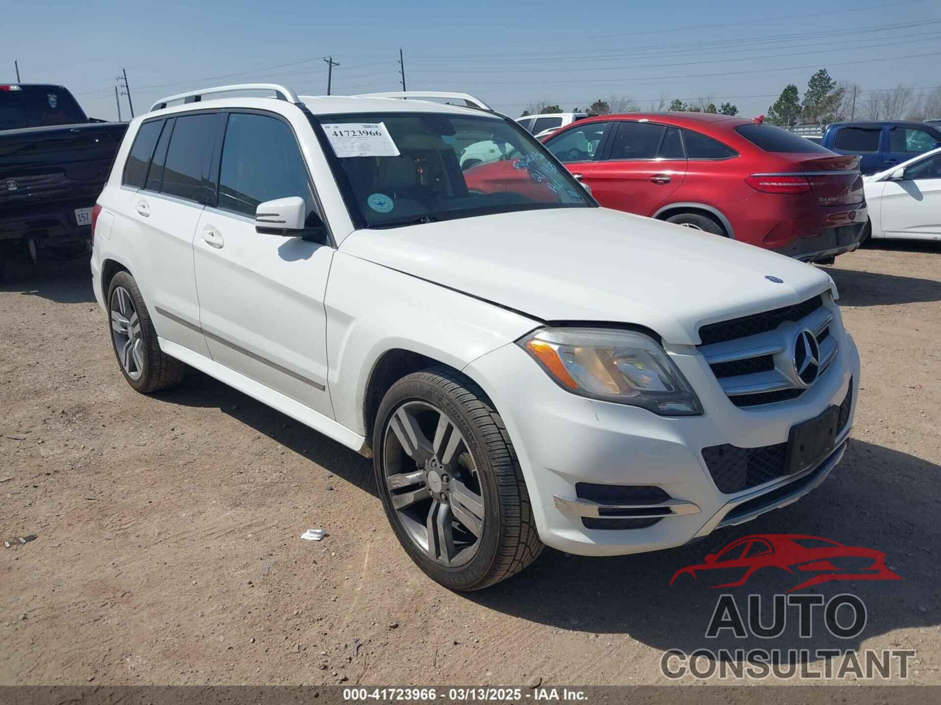 MERCEDES-BENZ GLK 350 2013 - WDCGG5HB2DG112609