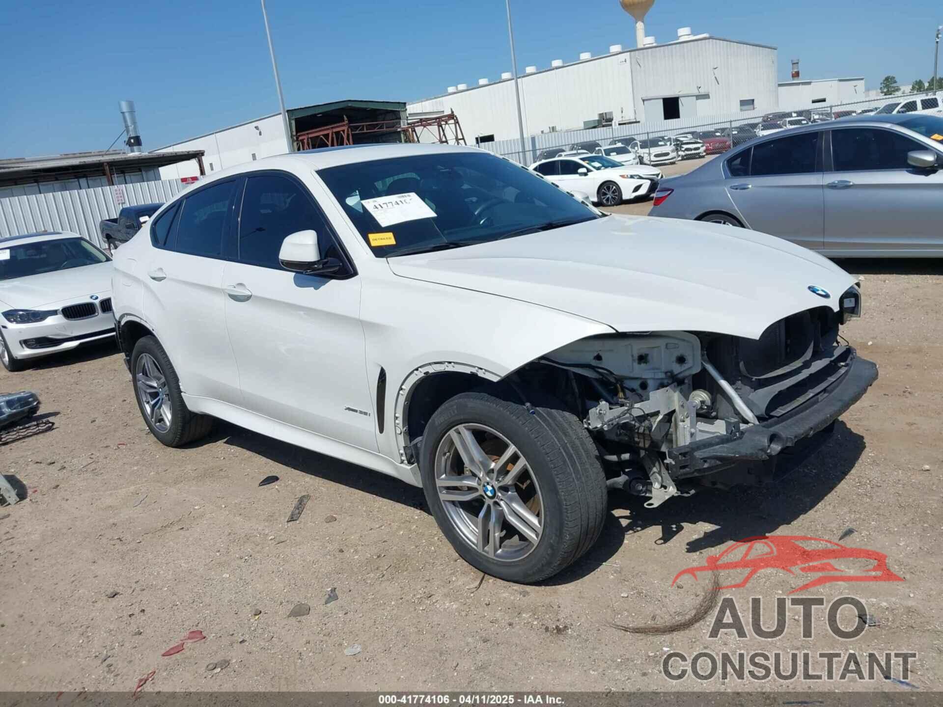 BMW X6 2015 - 5UXKU2C54F0N75810