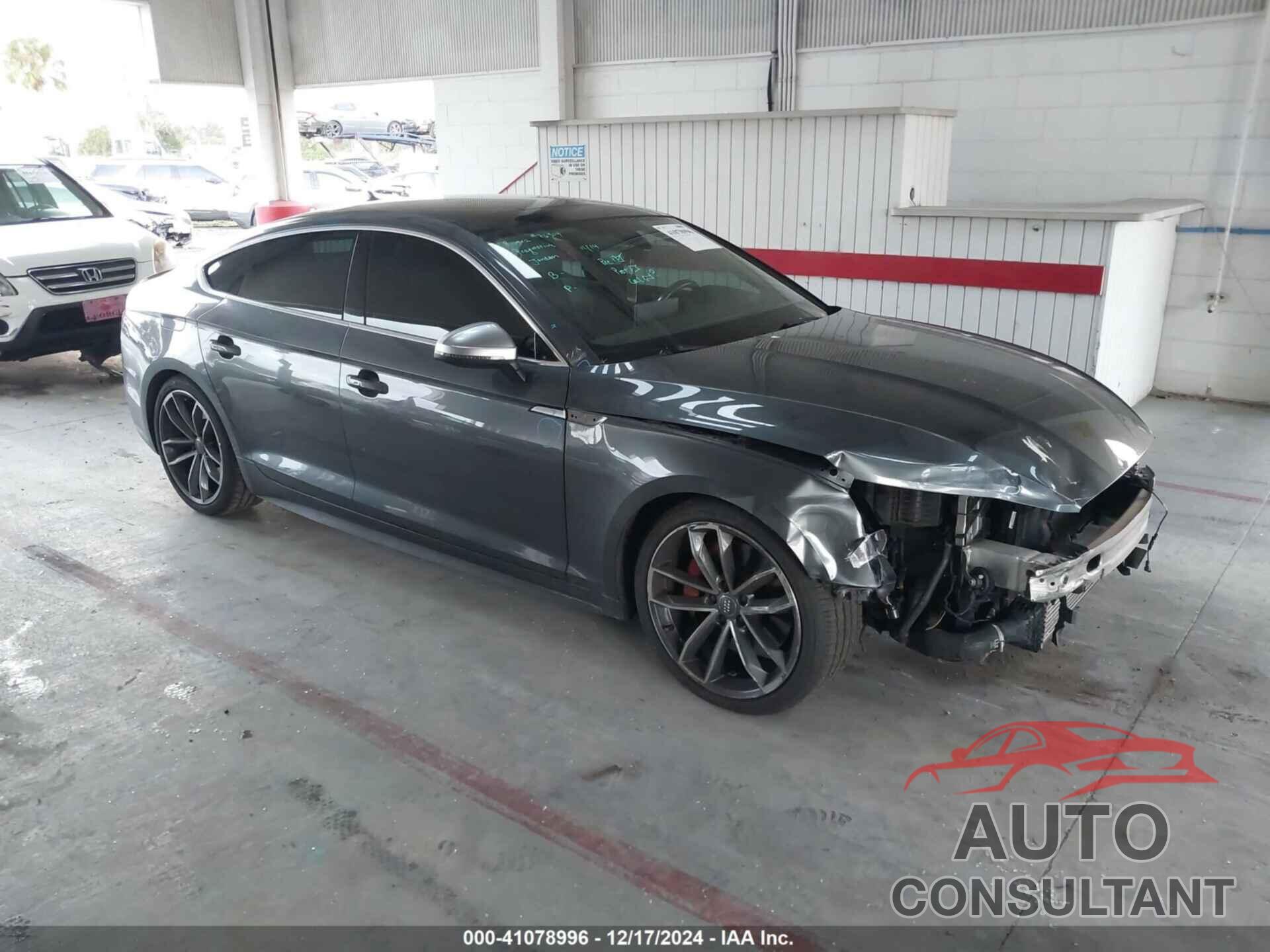 AUDI S5 2018 - WAUC4CF50JA127202