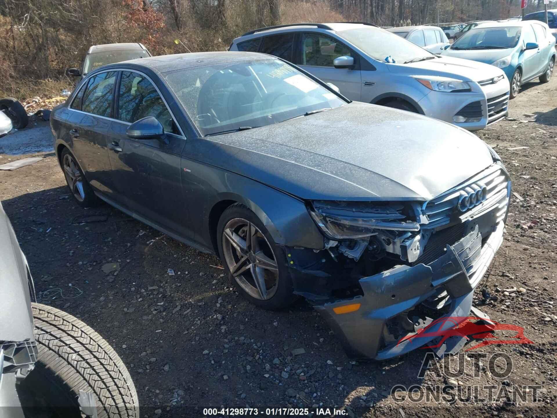 AUDI A4 2018 - WAUPNAF46JA138716