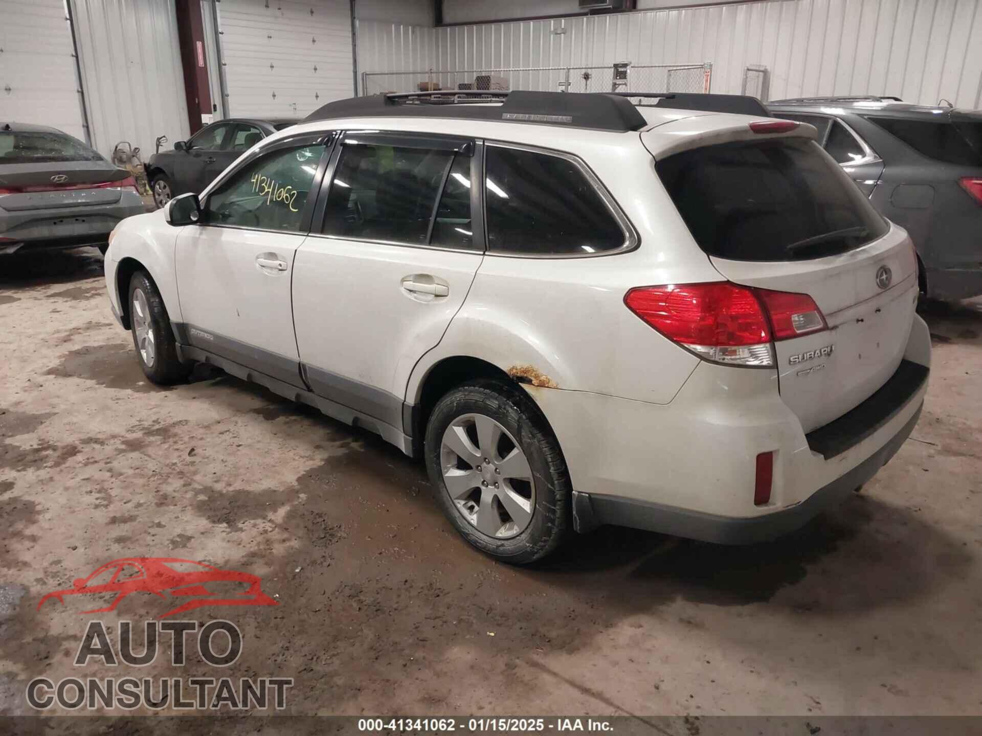 SUBARU OUTBACK 2011 - 4S4BRBCC5B3420916