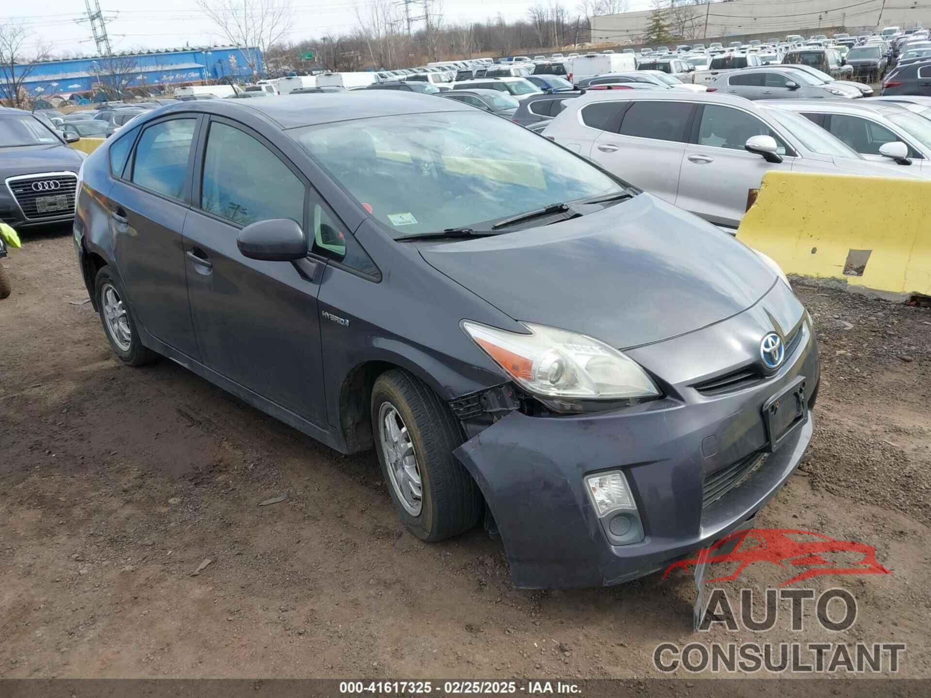 TOYOTA PRIUS 2010 - JTDKN3DUXA0186432