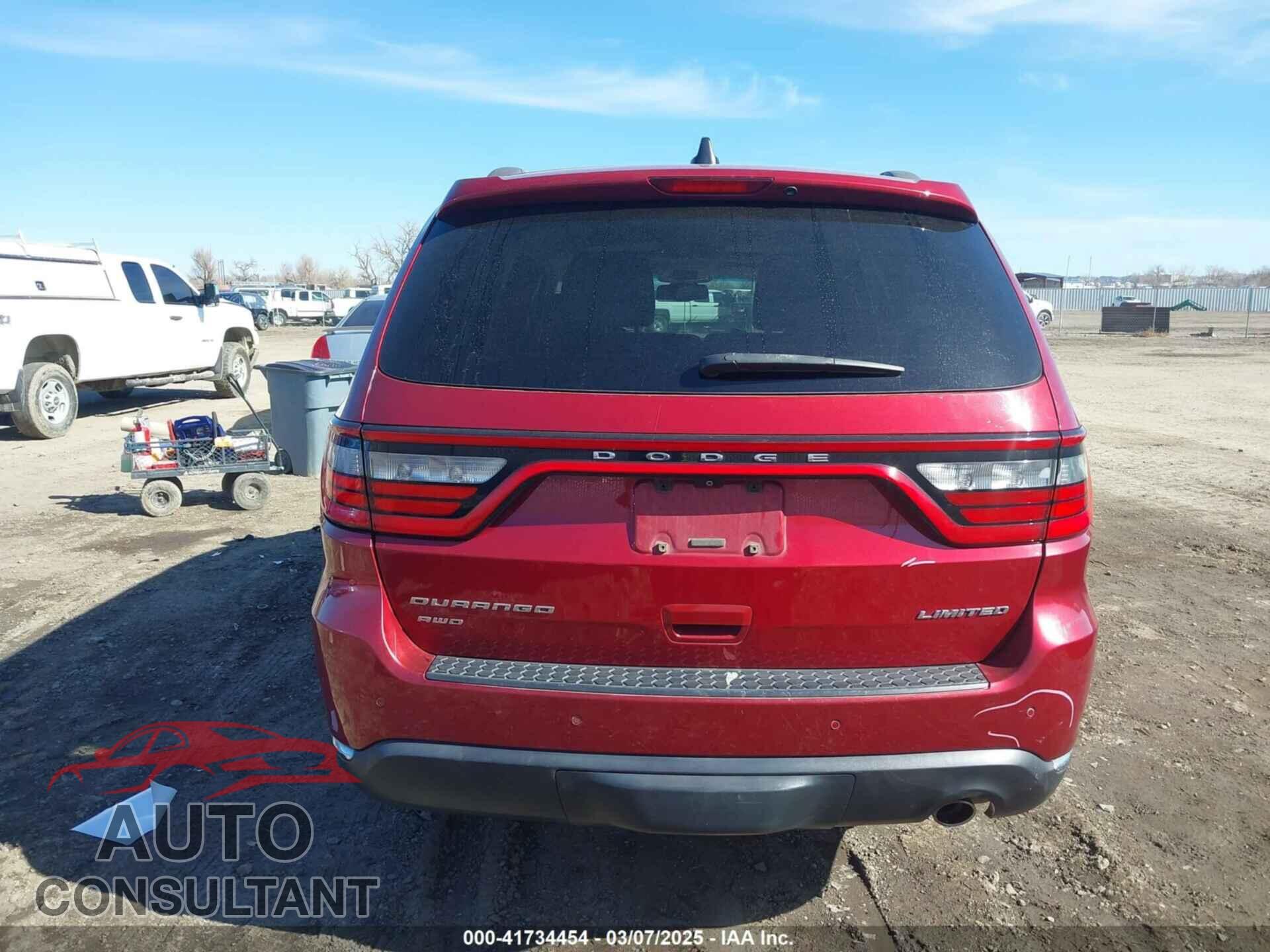 DODGE DURANGO 2015 - 1C4RDJDG5FC688626