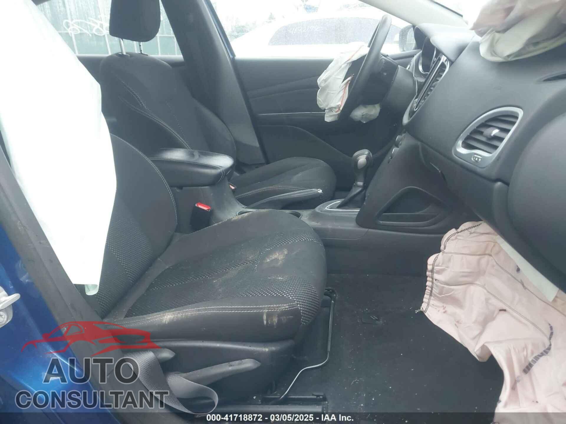 DODGE DART 2014 - 1C3CDFBB3ED851670
