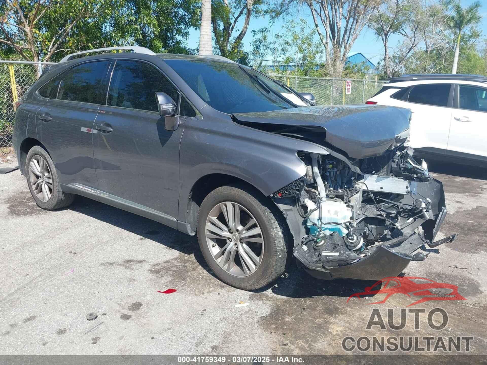 LEXUS RX 350 2015 - 2T2ZK1BA5FC174797