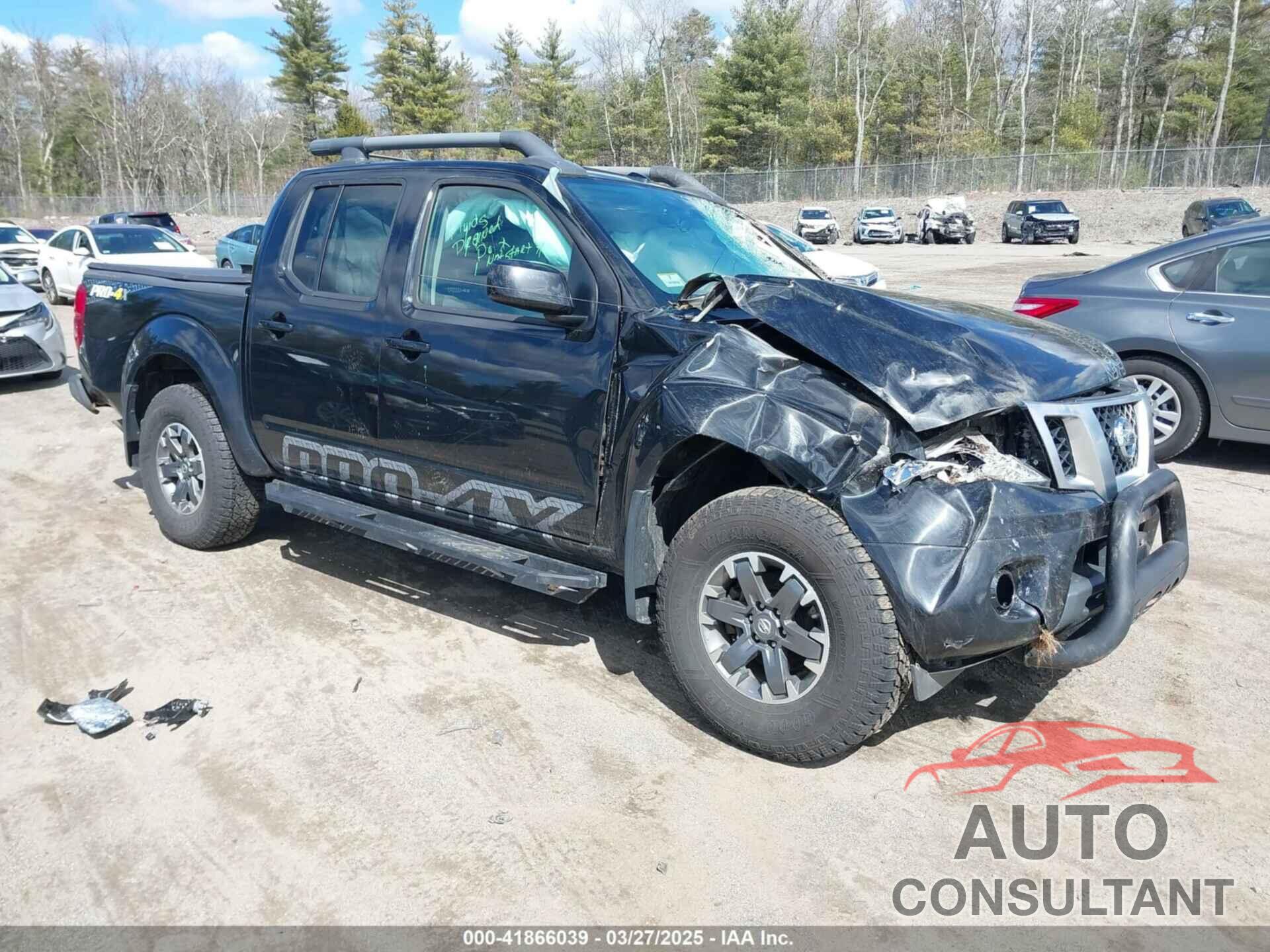 NISSAN FRONTIER 2017 - 1N6AD0EV8HN768334