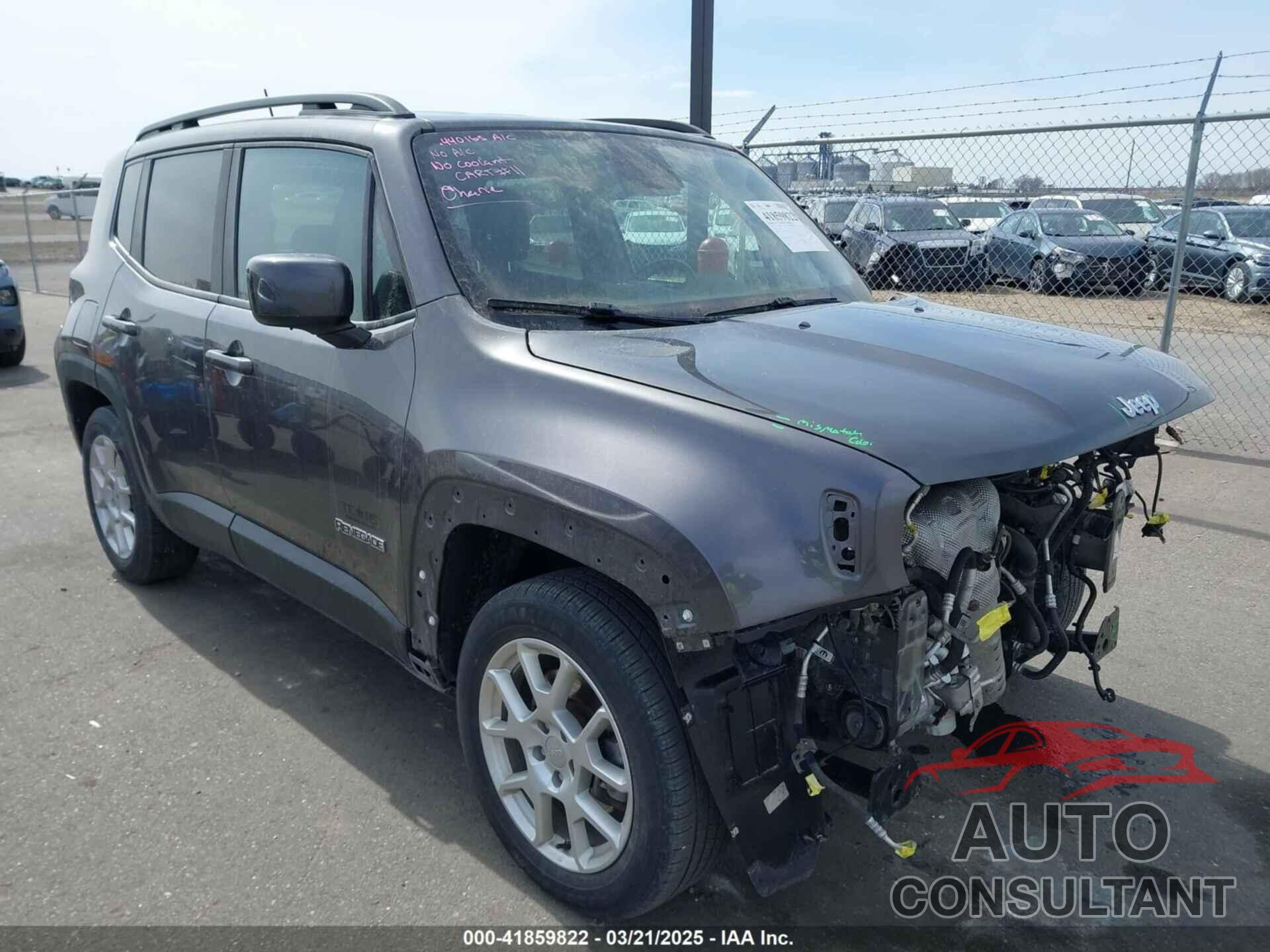 JEEP RENEGADE 2020 - ZACNJABB1LPK99727