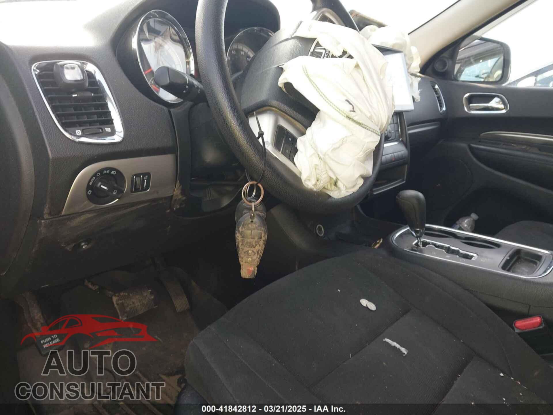 DODGE DURANGO 2012 - 1C4RDJAG7CC336289