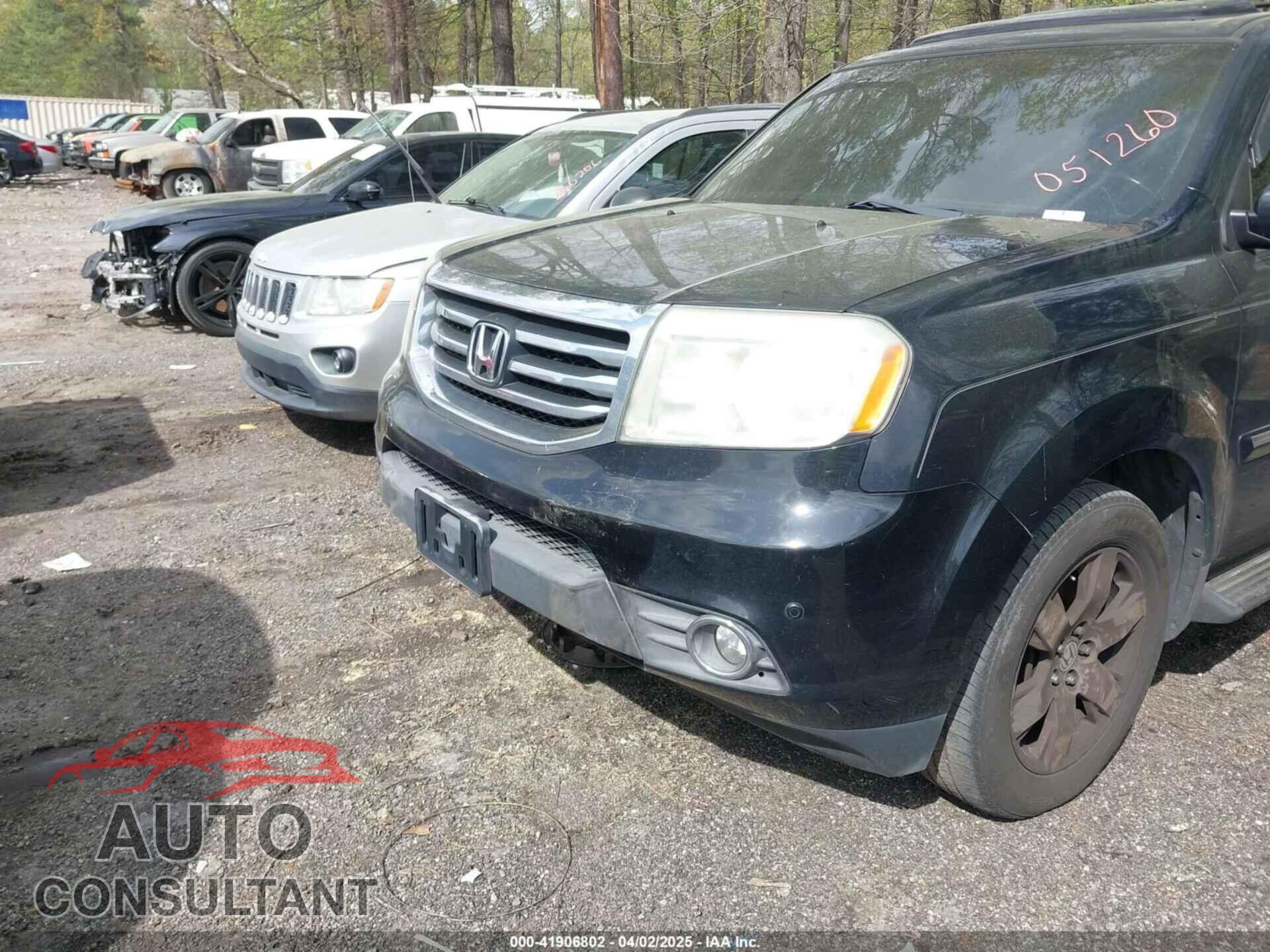 HONDA PILOT 2012 - 5FNYF4H92CB051260