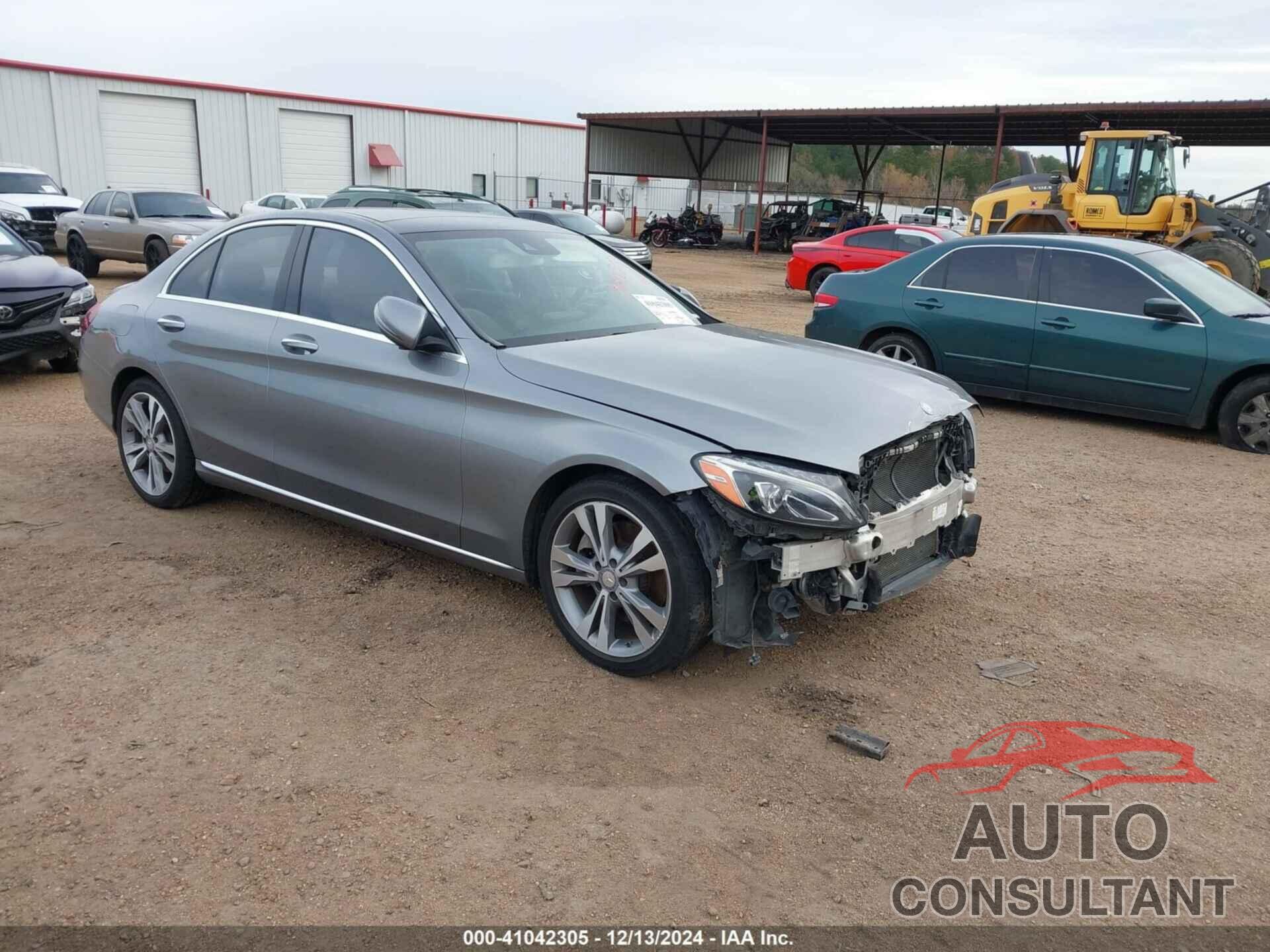 MERCEDES-BENZ C-CLASS 2016 - WDDWF4JB1GR146662