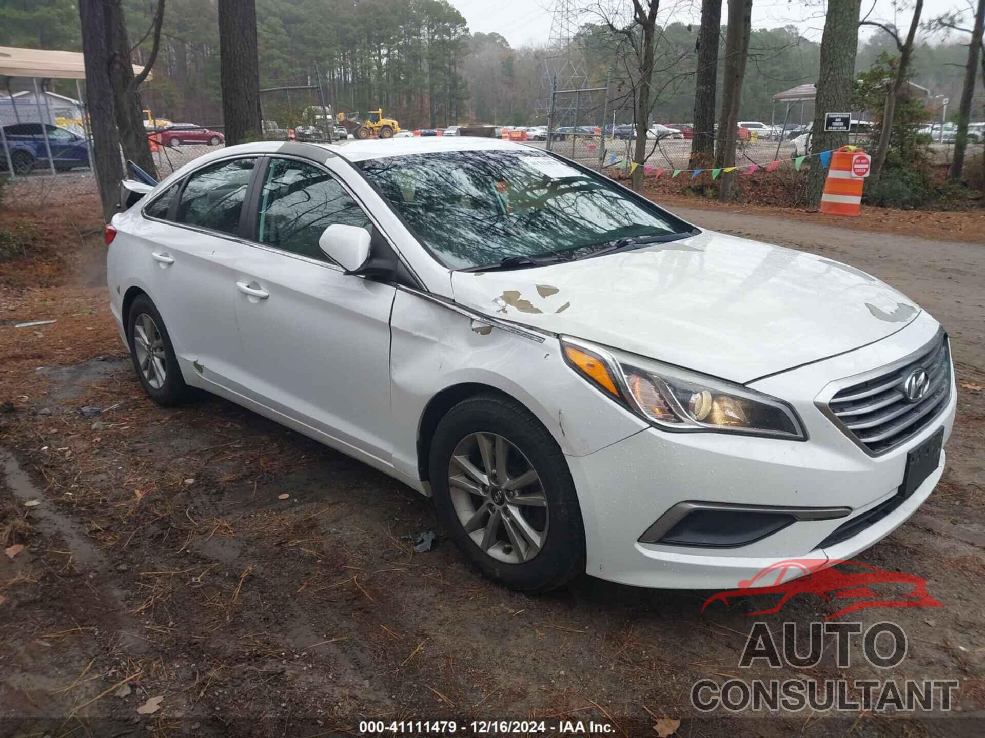 HYUNDAI SONATA 2017 - 5NPE24AF8HH536090