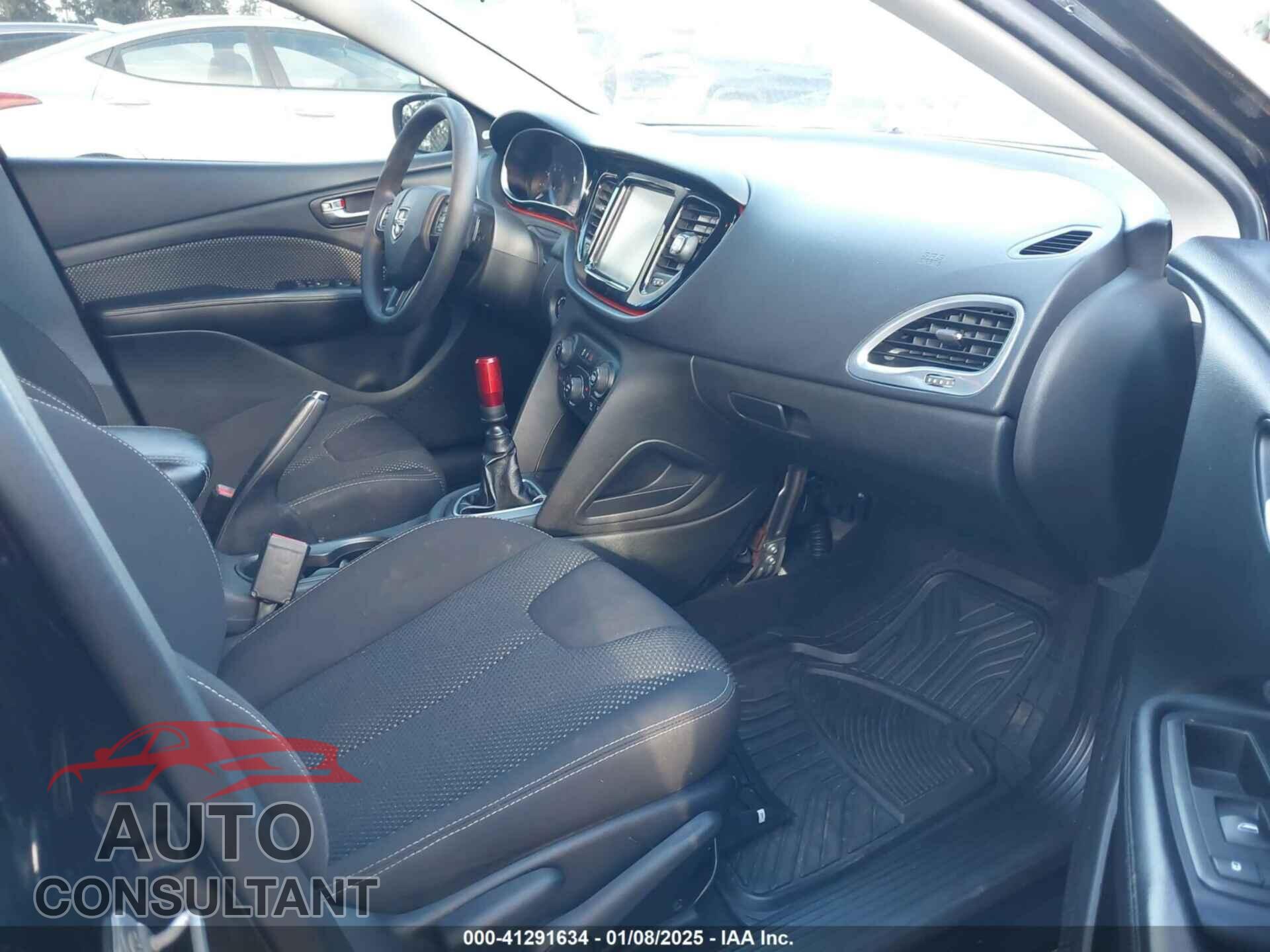 DODGE DART 2015 - 1C3CDFBB4FD298643