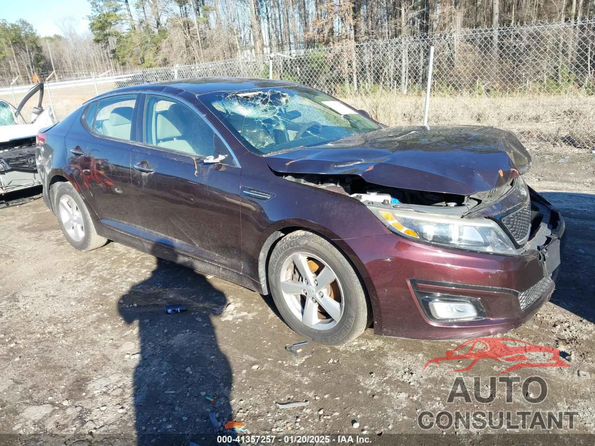 KIA OPTIMA 2014 - 5XXGM4A70EG280613