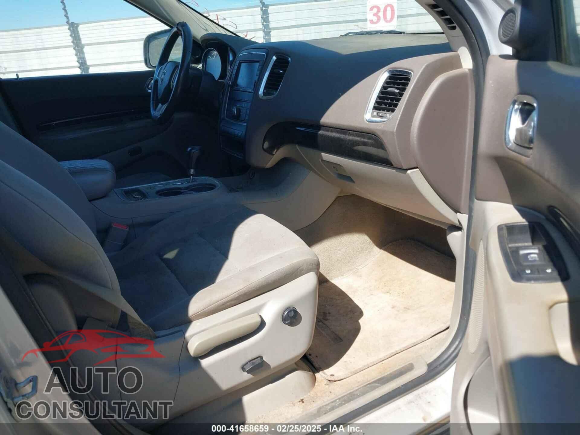 DODGE DURANGO 2011 - 1D4RD4GG8BC731902