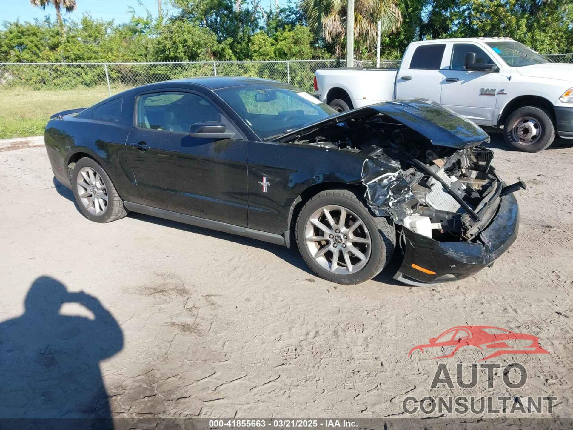 FORD MUSTANG 2010 - 1ZVBP8AN6A5143663