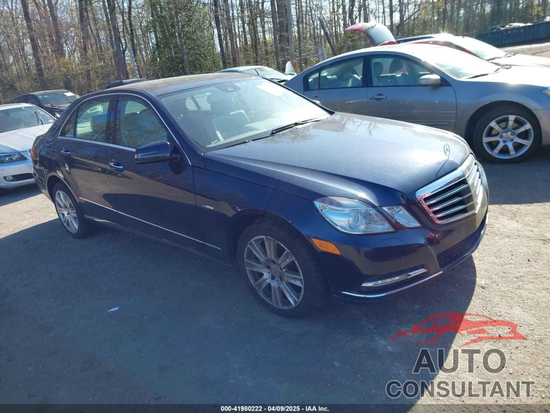 MERCEDES-BENZ E 350 2012 - WDDHF8JB8CA552382