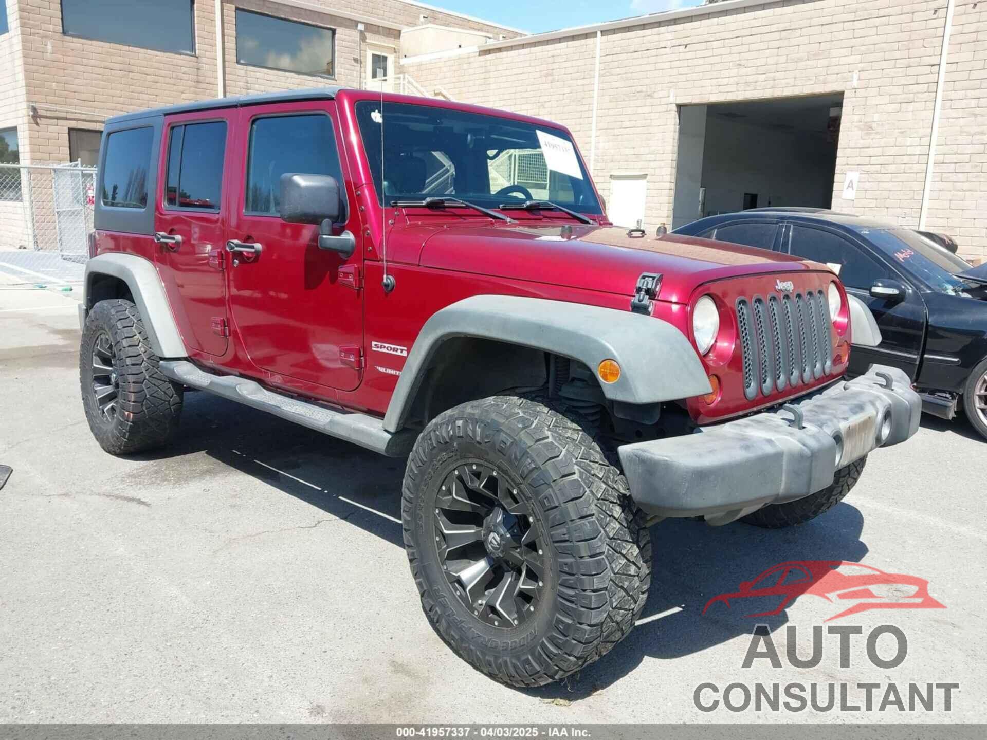 JEEP WRANGLER UNLIMITED 2012 - 1C4BJWDG3CL213219