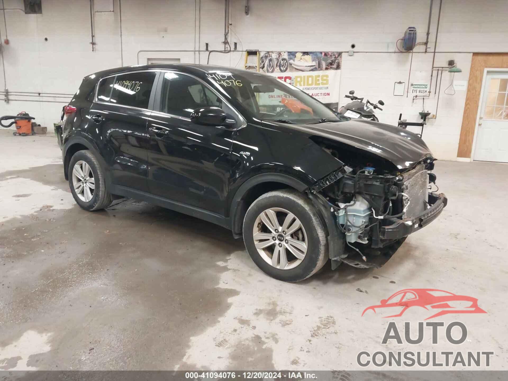 KIA SPORTAGE 2018 - KNDPMCAC1J7438533