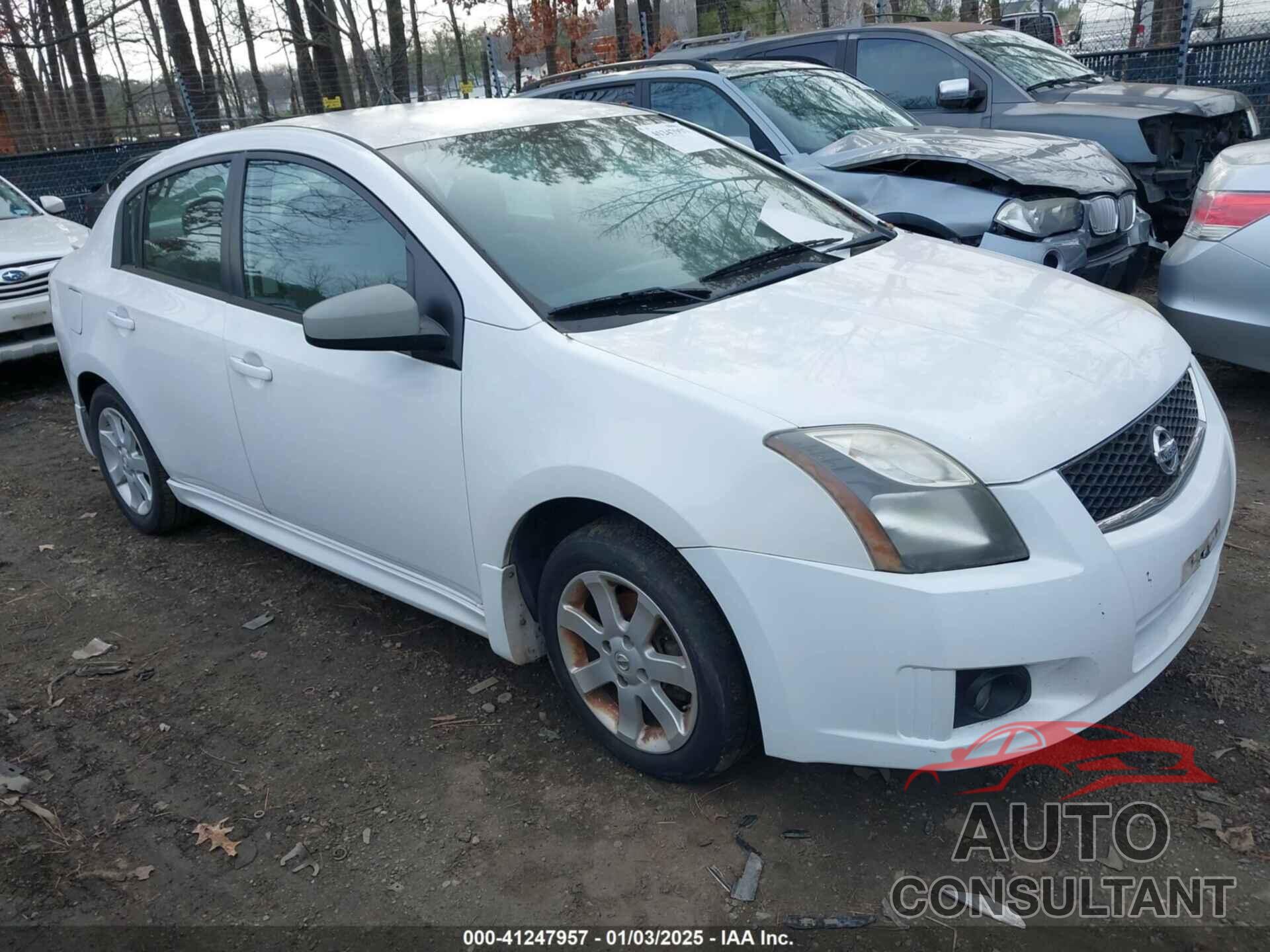 NISSAN SENTRA 2012 - 3N1AB6AP7CL729555